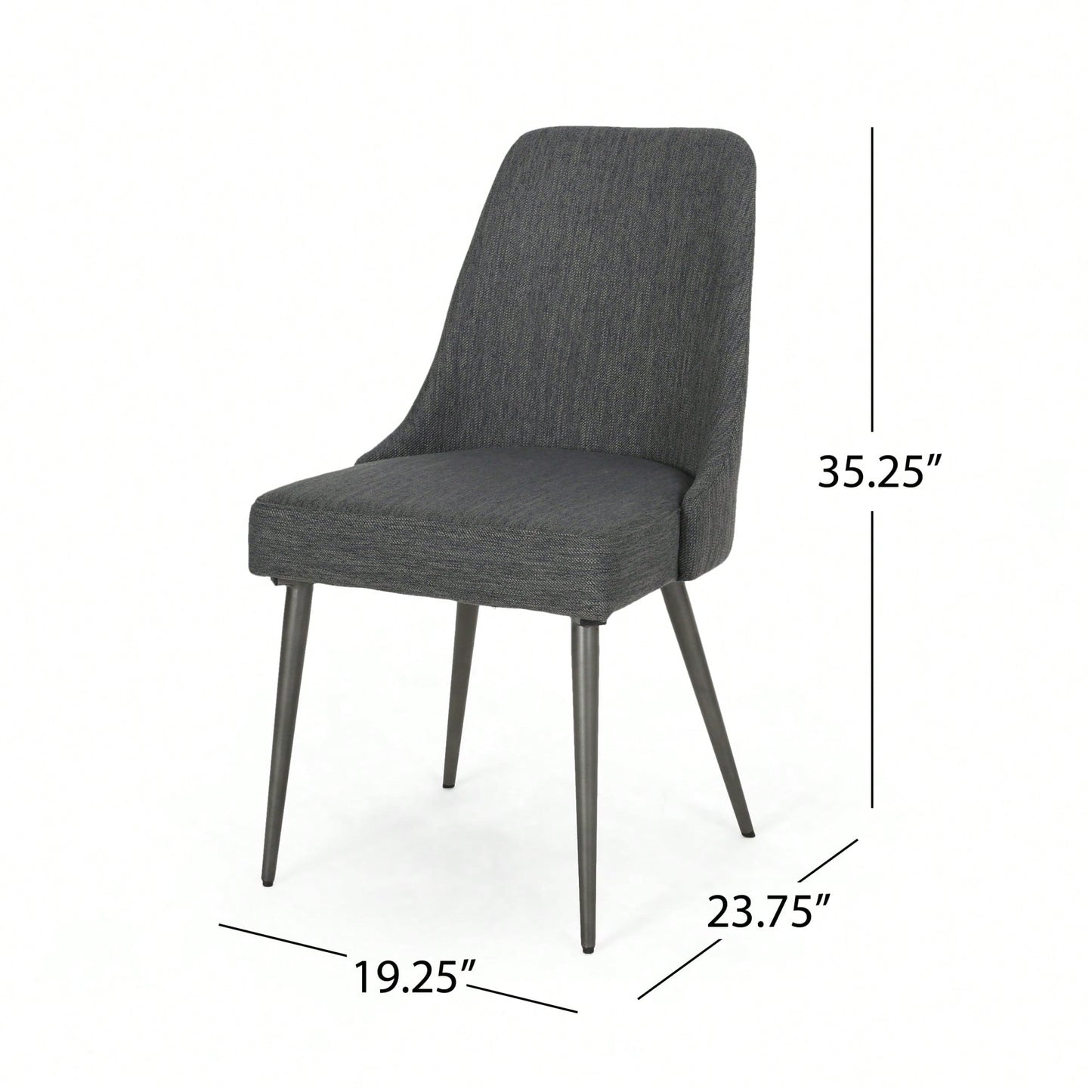 Elegant Set Of 2 Modern Dining Chairs For Stylish Home Decor
