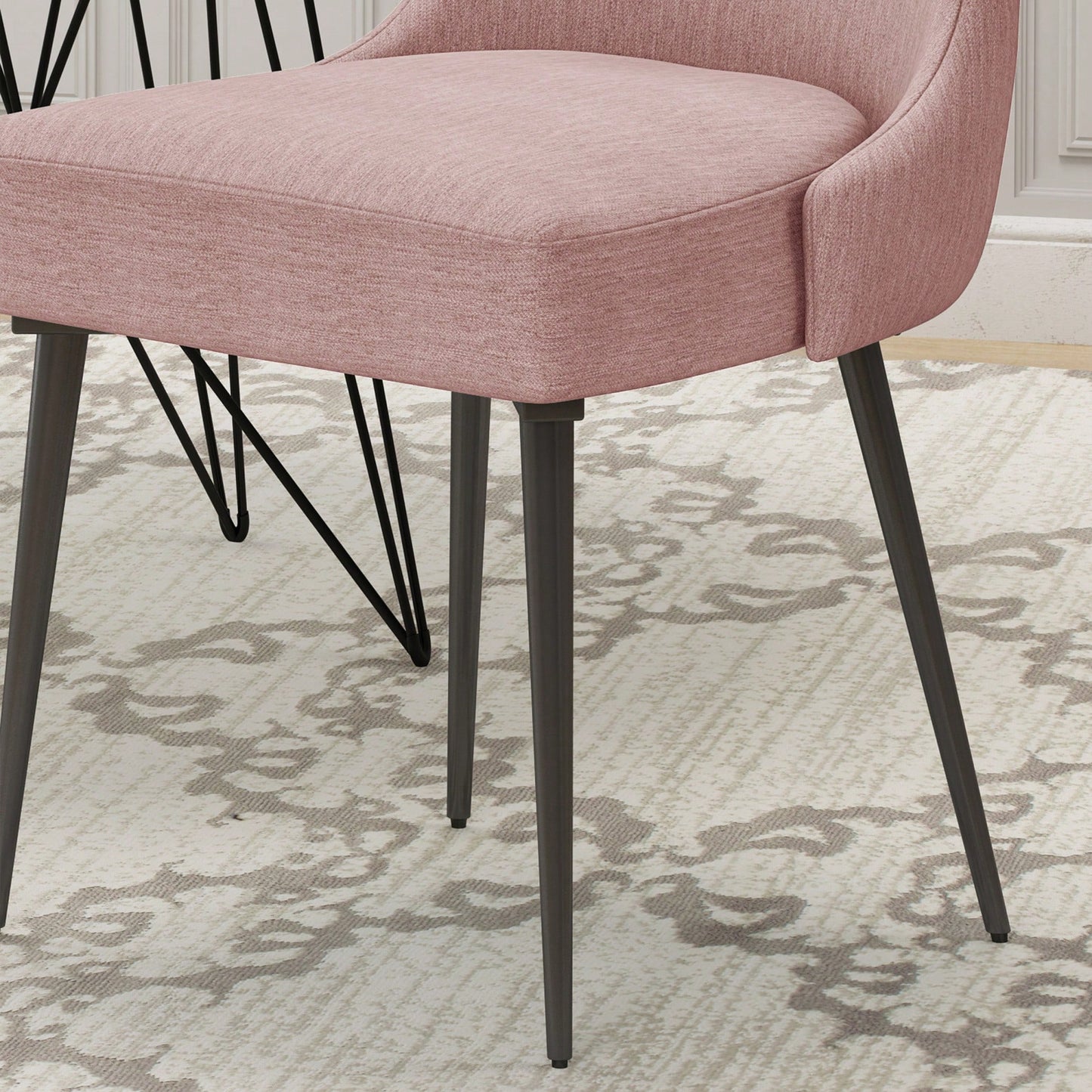 Elegant Set Of 2 Modern Dining Chairs For Stylish Home Decor
