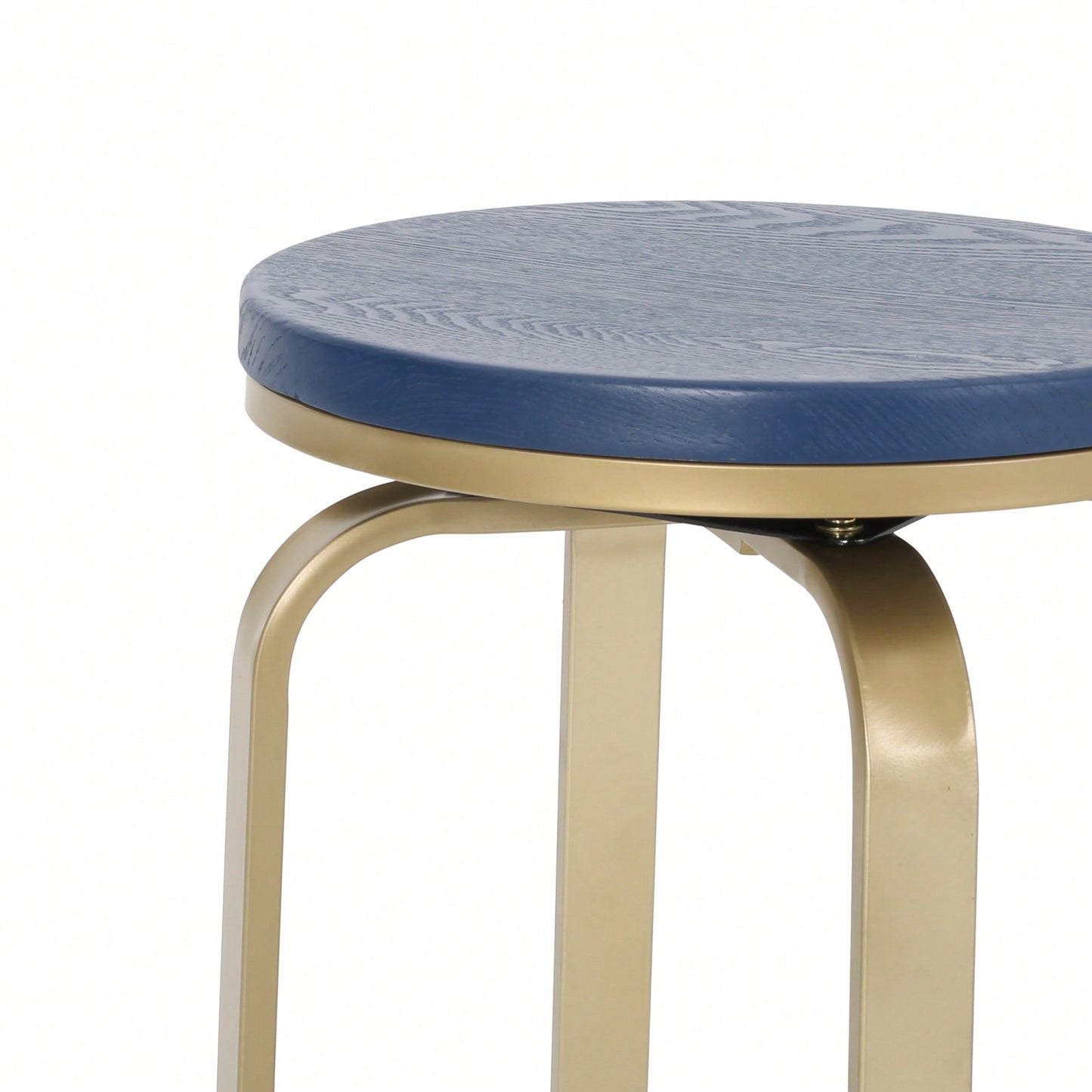 Set Of 2 Modern Counter Stools For Kitchen Island Or Bar Height Seating