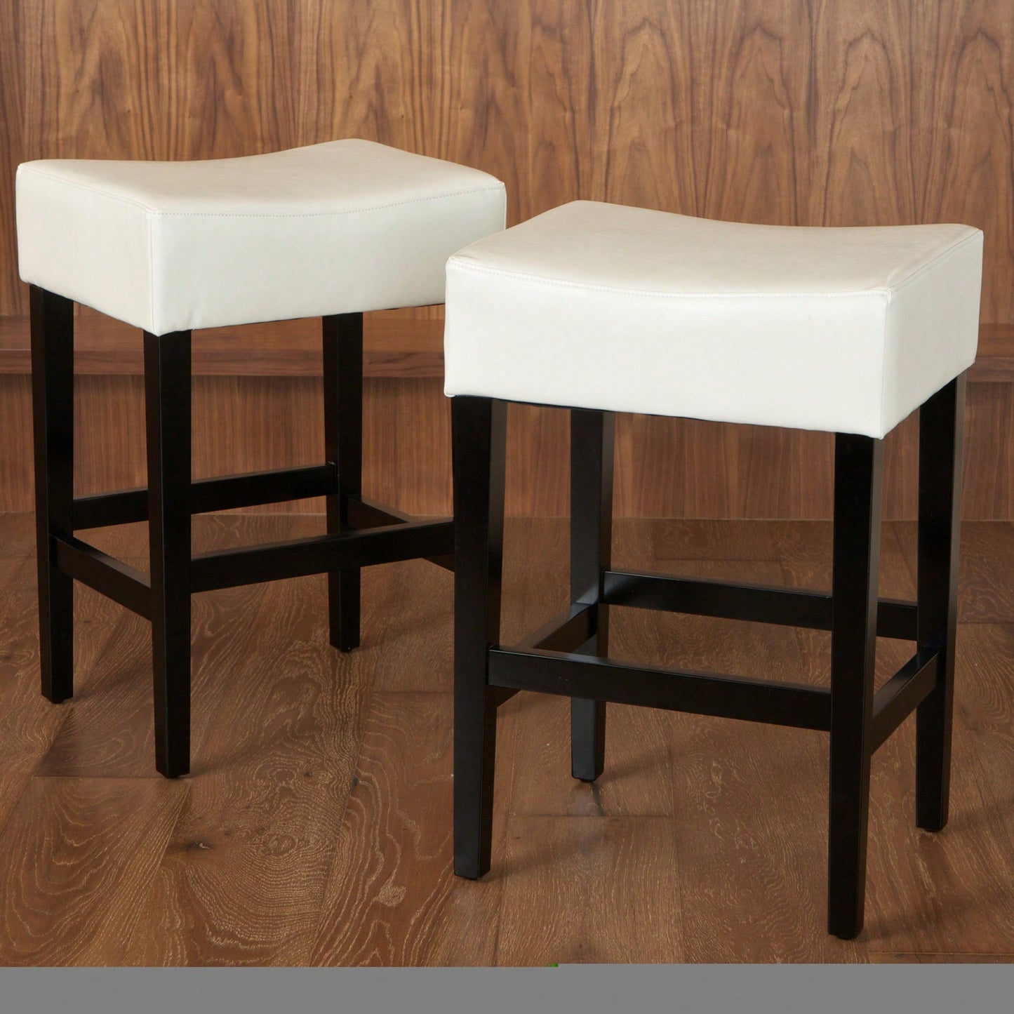 Set Of 2 Backless Counter Stools For Modern Kitchen And Dining Spaces