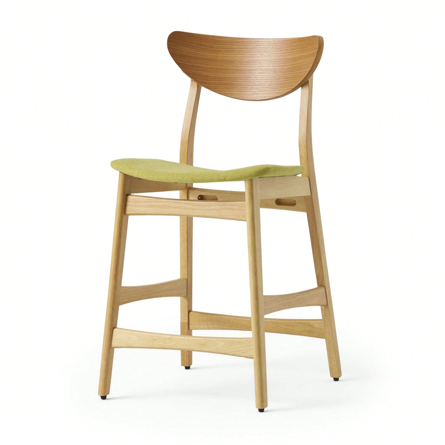 Set Of 2 Stylish Counter Height Chairs For Kitchen Or Bar Use