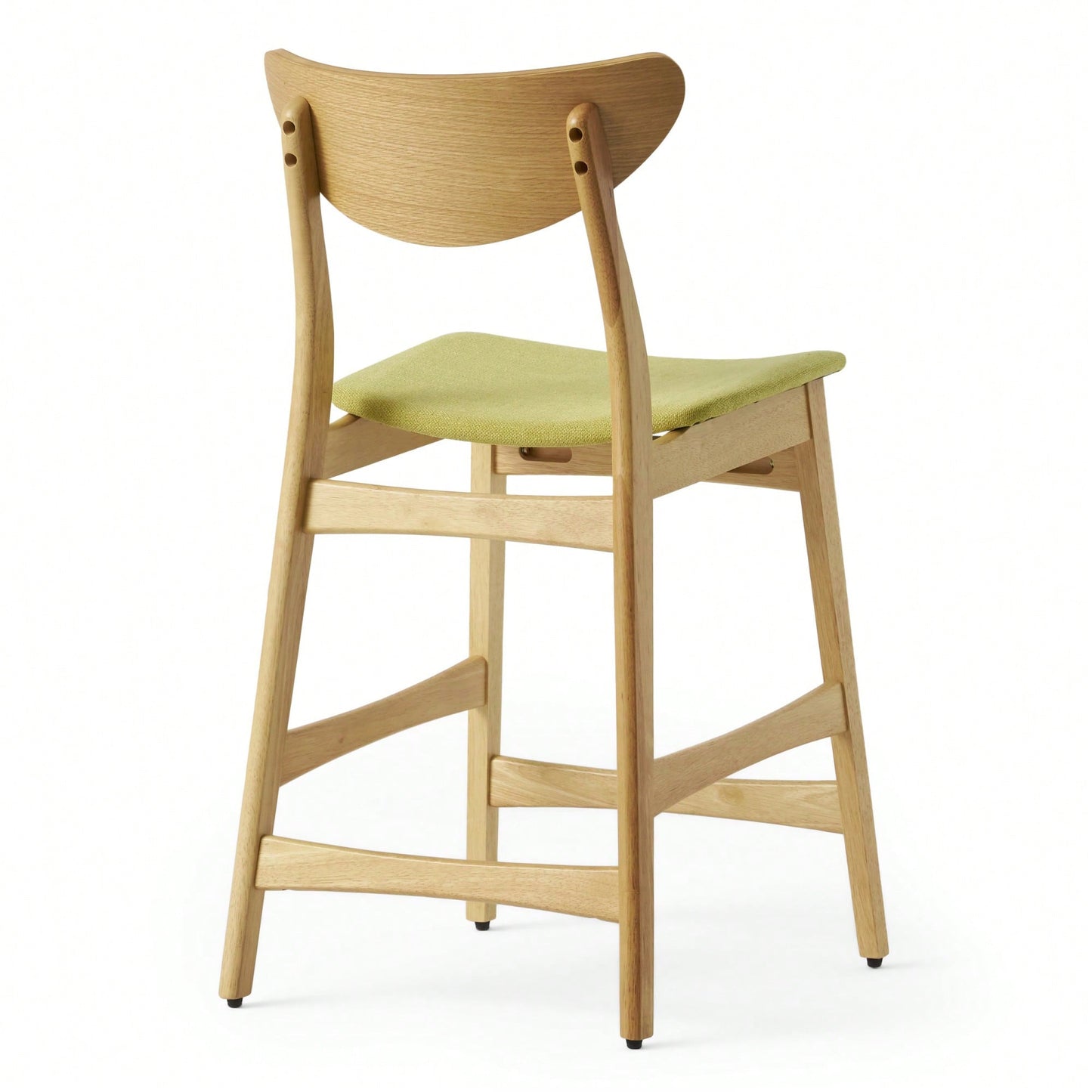Set Of 2 Stylish Counter Height Chairs For Kitchen Or Bar Use