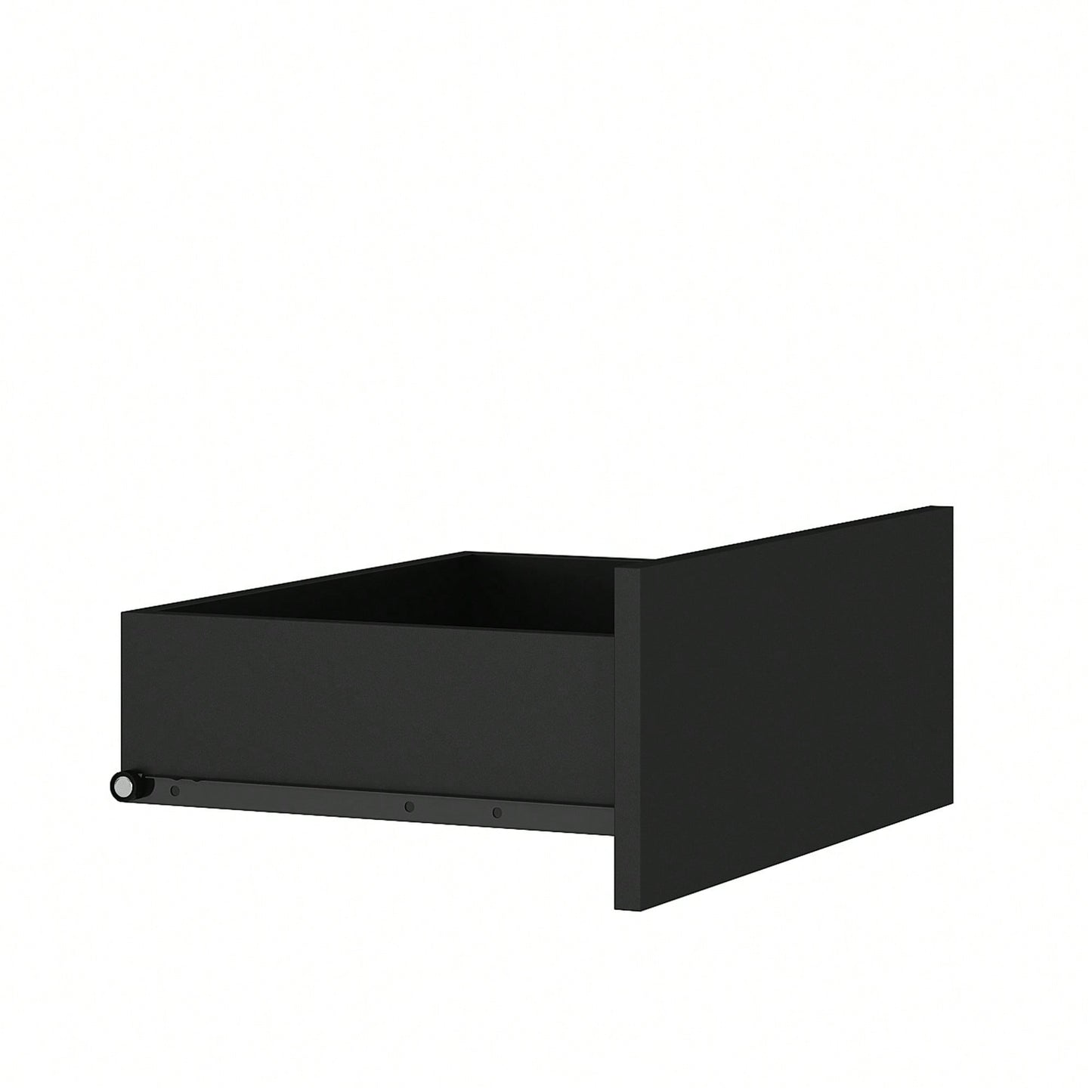 Elegant Black Sideboard Buffet Cabinet With Drawers And Wine Rack For Living Room Or Kitchen Dining Room Storage And Decor