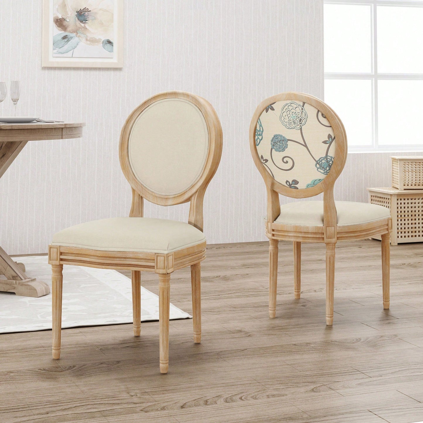Set Of 2, Elegant Dining Chair Set For Modern Interiors - Comfortable And Stylish Seating For Home Or Restaurant