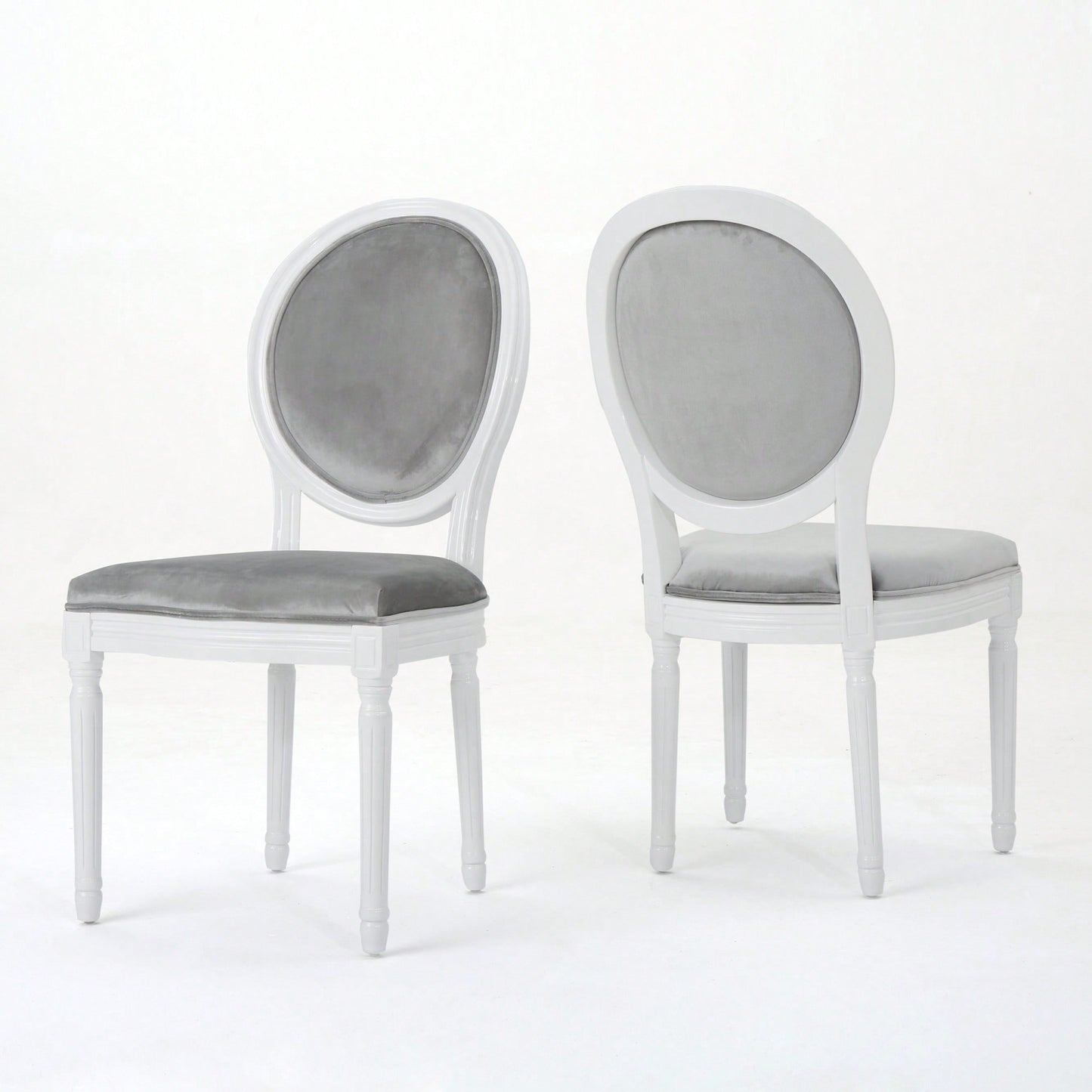 Set Of 2, Elegant Dining Chair Set For Modern Interiors - Comfortable And Stylish Seating For Home Or Restaurant