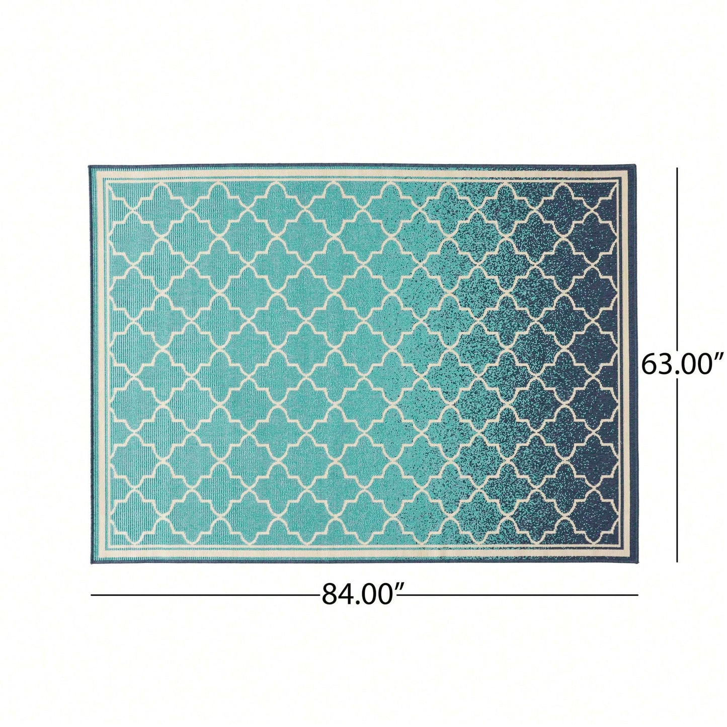 5'3" X 7' Area Rug For Living Room Or Bedroom Stylish Soft Floor Mat