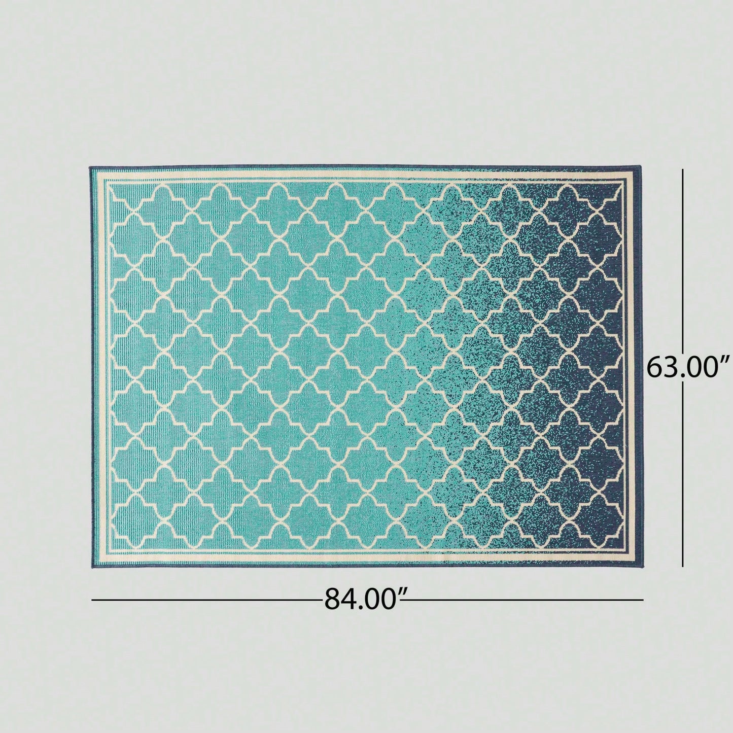 5'3" X 7' Area Rug For Living Room Or Bedroom Stylish Soft Floor Mat