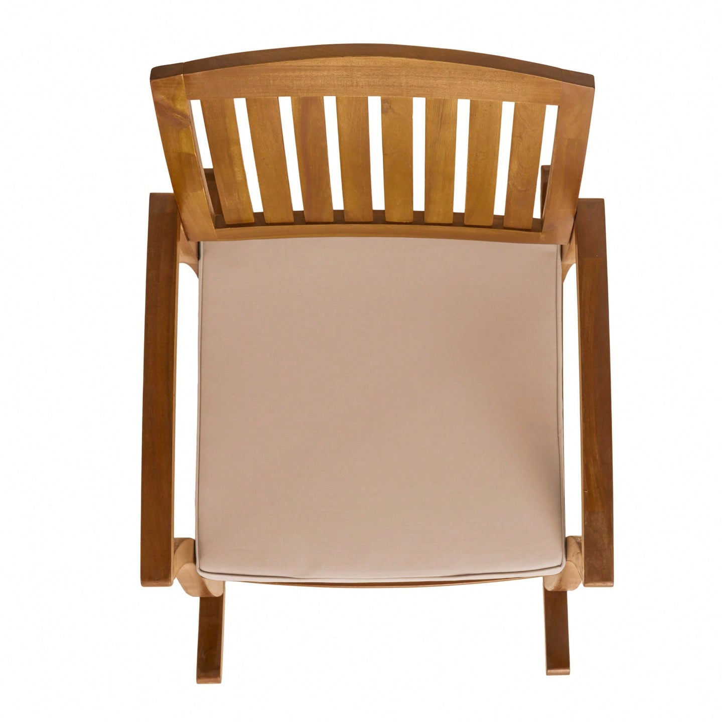 Comfortable Rocking Chair With Soft Cushion For Relaxation And Style