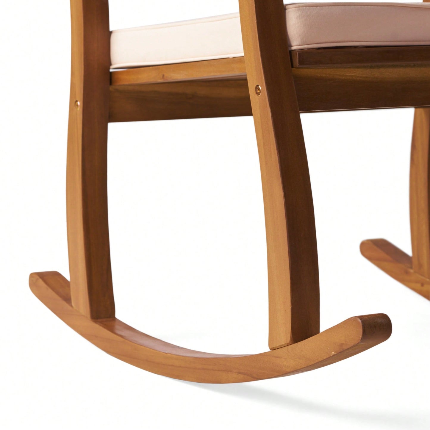 Comfortable Rocking Chair With Soft Cushion For Relaxation And Style