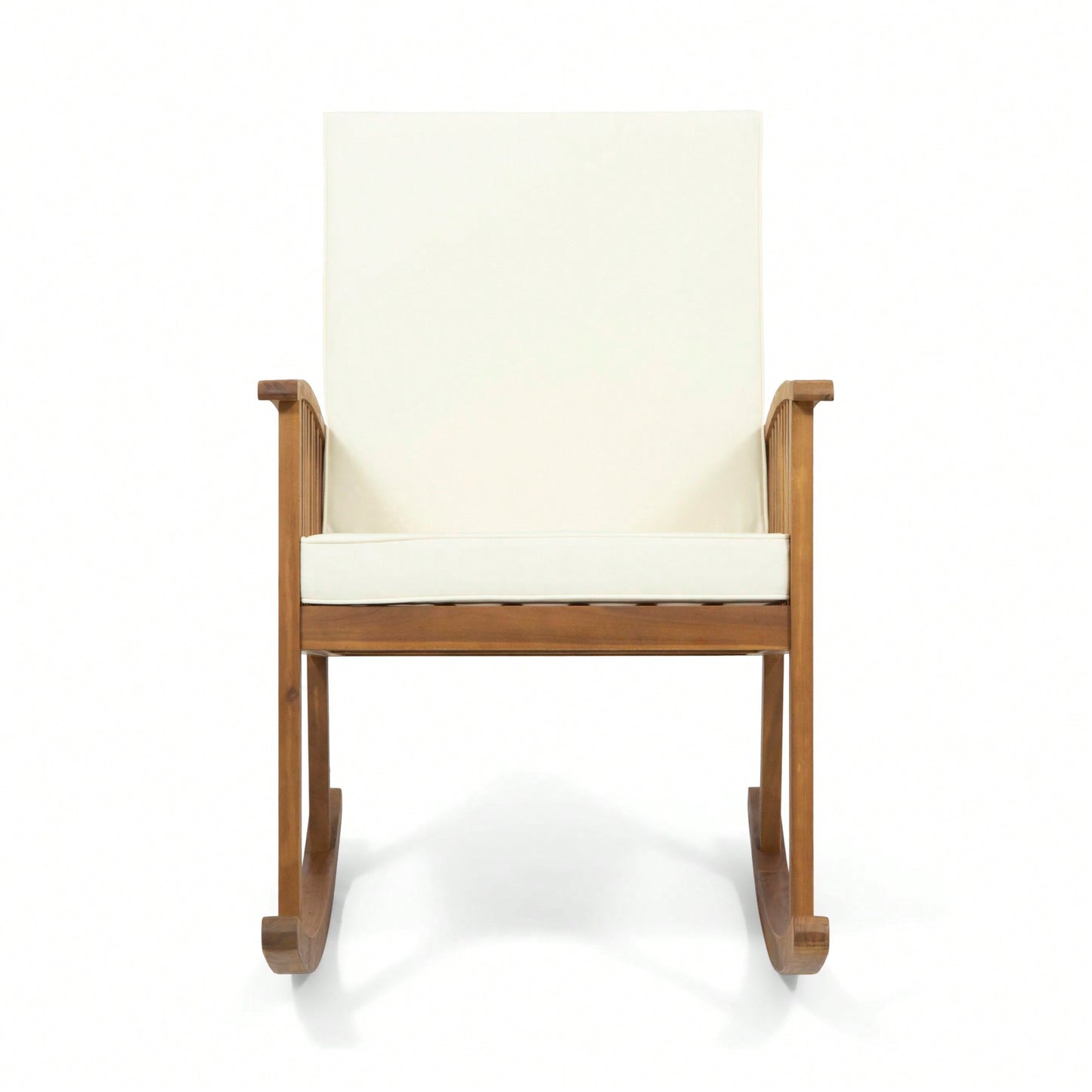 Comfortable Wooden Rocking Chair For Relaxation And Style