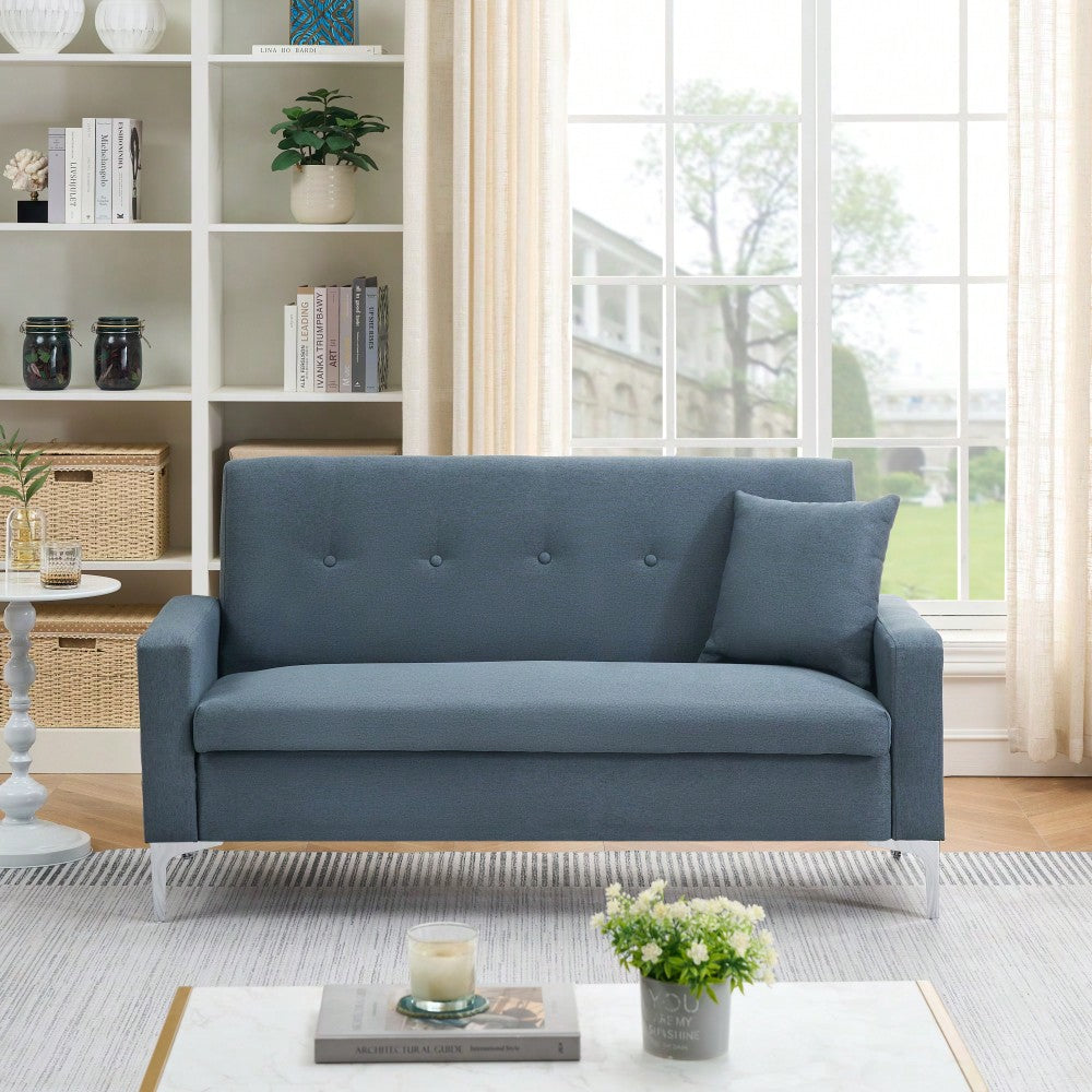 Versatile Double Sofa With Multi-Functional Storage For Living Room, Apartment, And Home Office