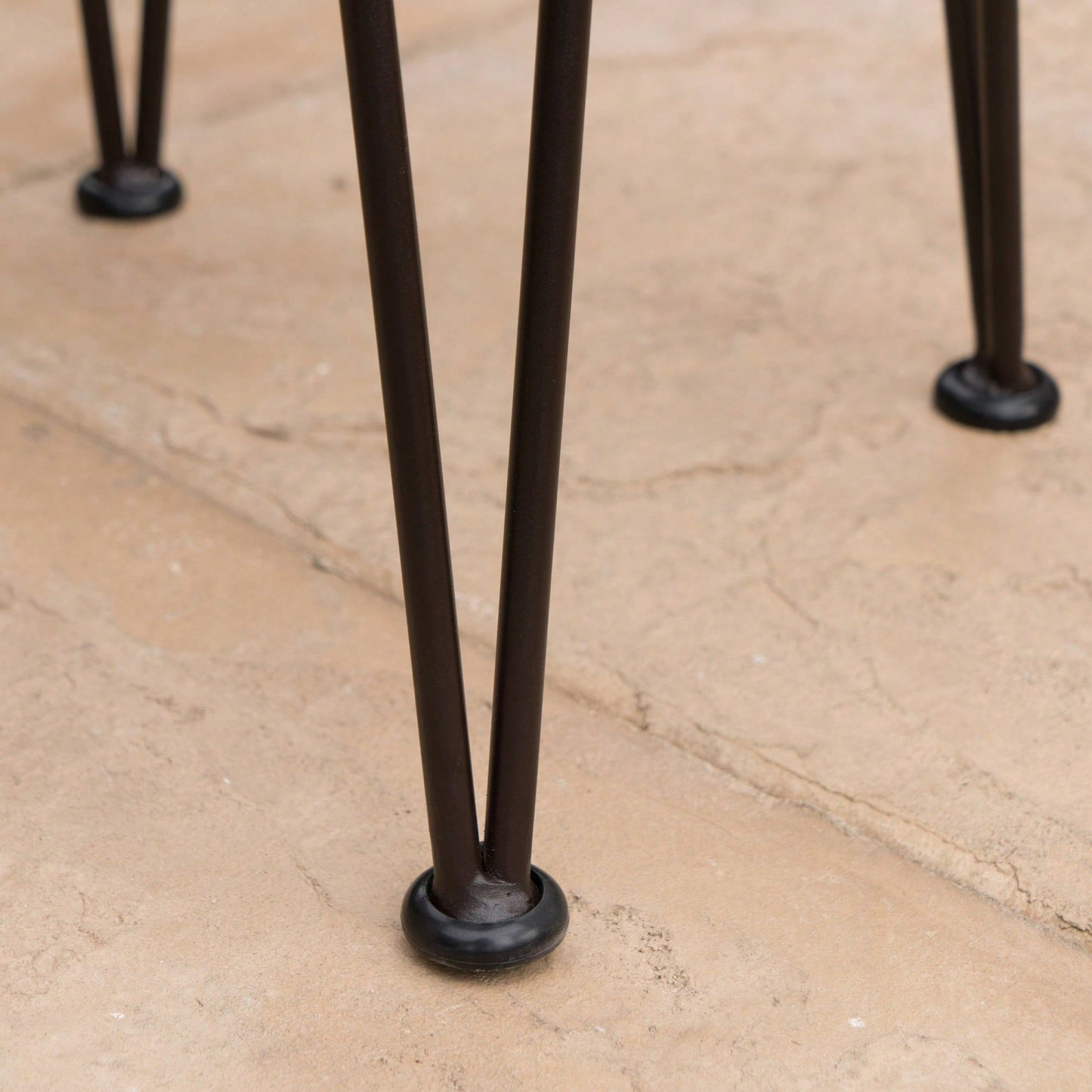 Set Of 2, Industrial Style Wood And Metal Barstool For Modern Spaces
