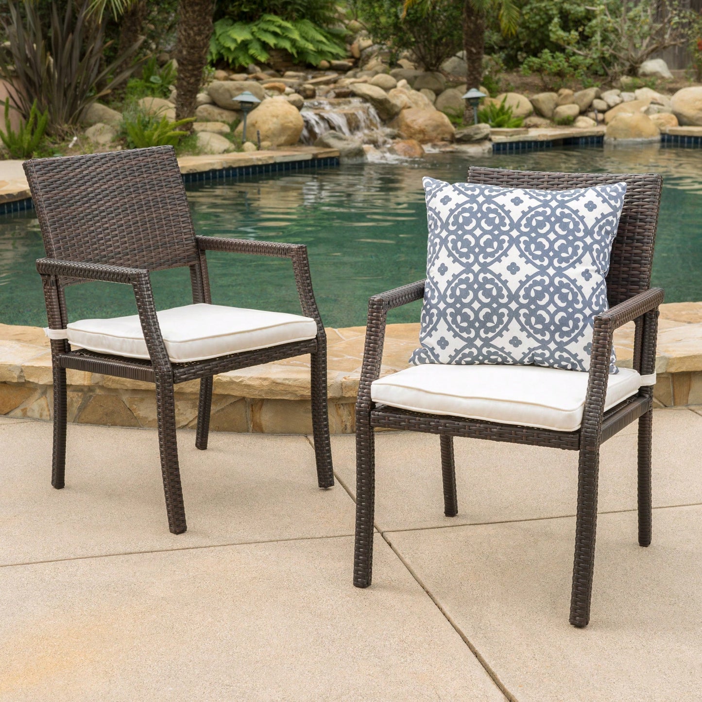 Set Of 2 Stylish Dining Chairs For Modern Home Decor