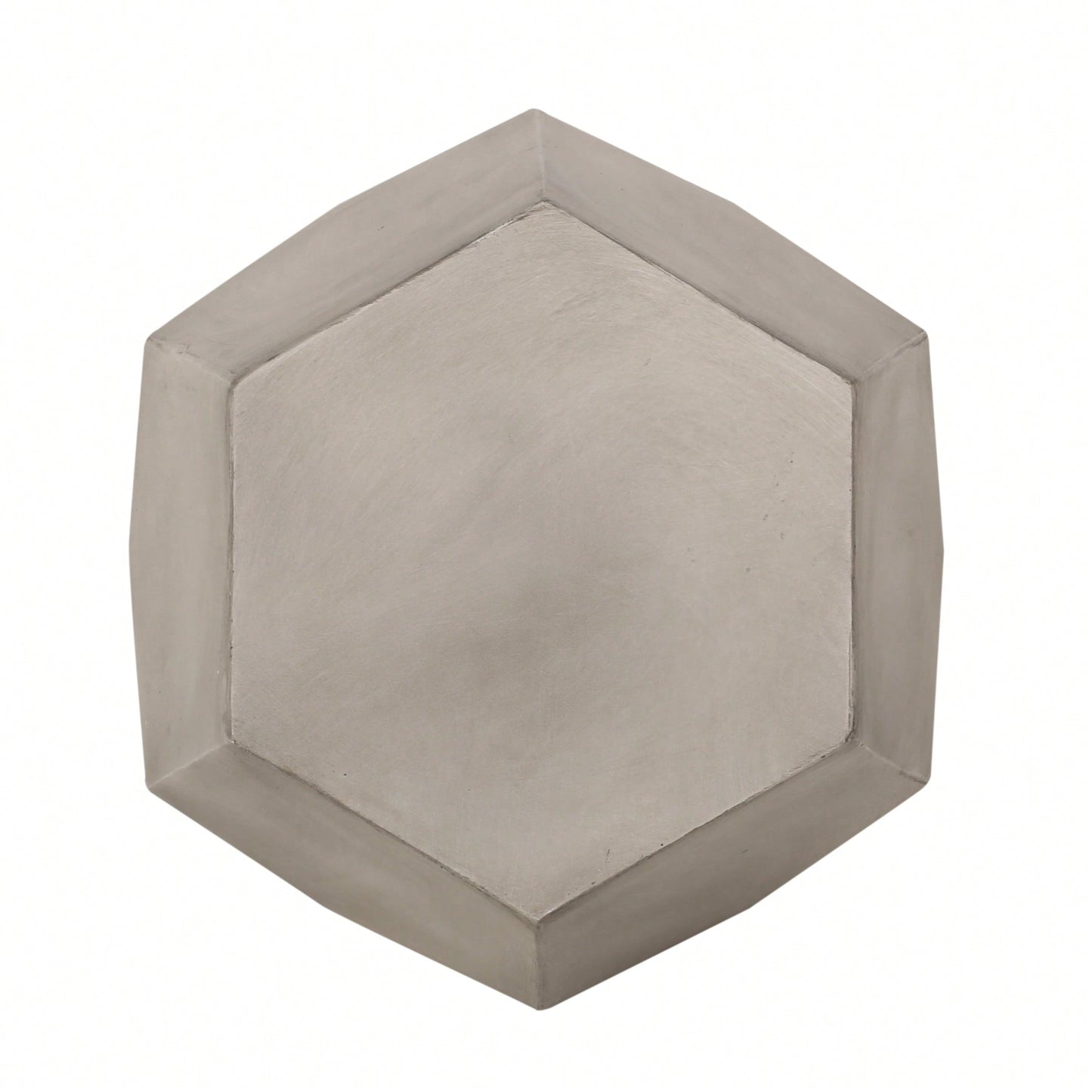 Light Grey Outdoor Side Table For Patio And Garden