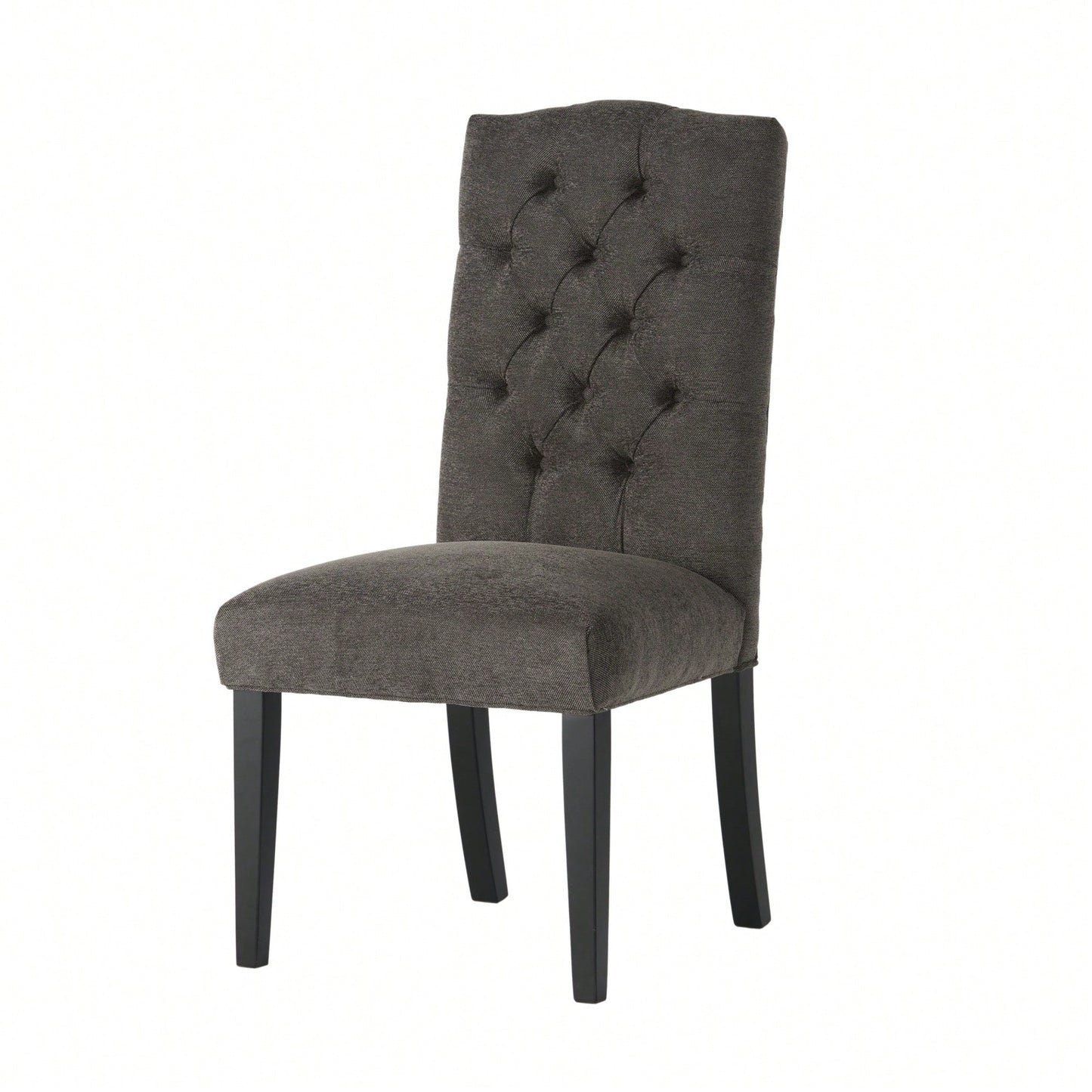 Elegant Tufted Dining Chairs Set Of 2 For Modern Home Decor