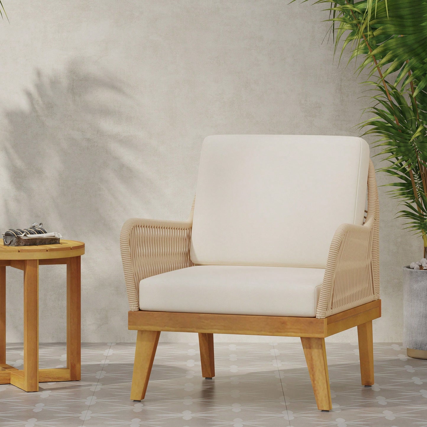 Elegant Upholstered Club Chair For Living Room And Office Use