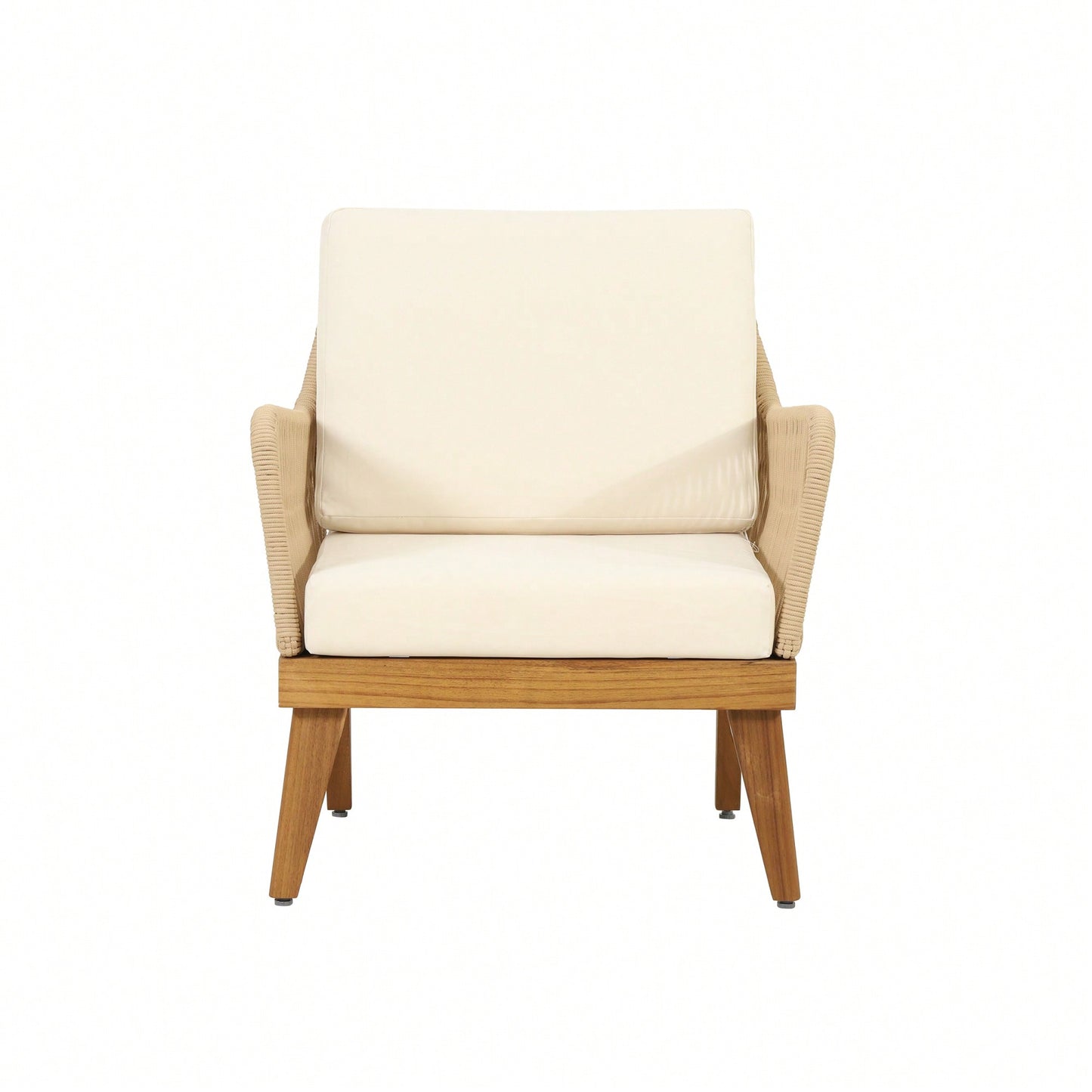 Elegant Upholstered Club Chair For Living Room And Office Use