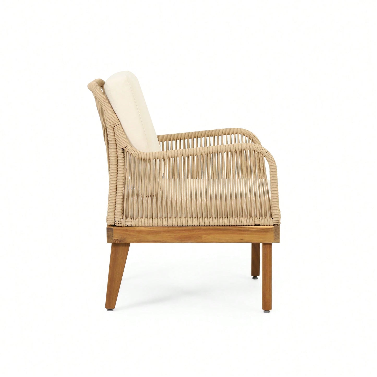 Elegant Upholstered Club Chair For Living Room And Office Use