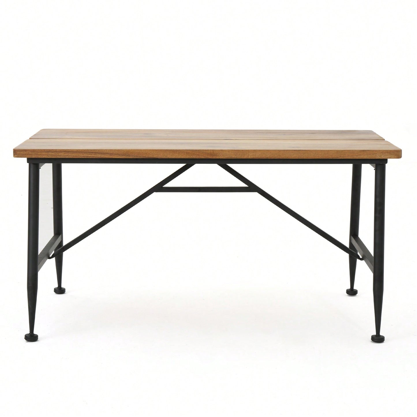 Industrial Wood And Metal Coffee Table For Modern Living Spaces
