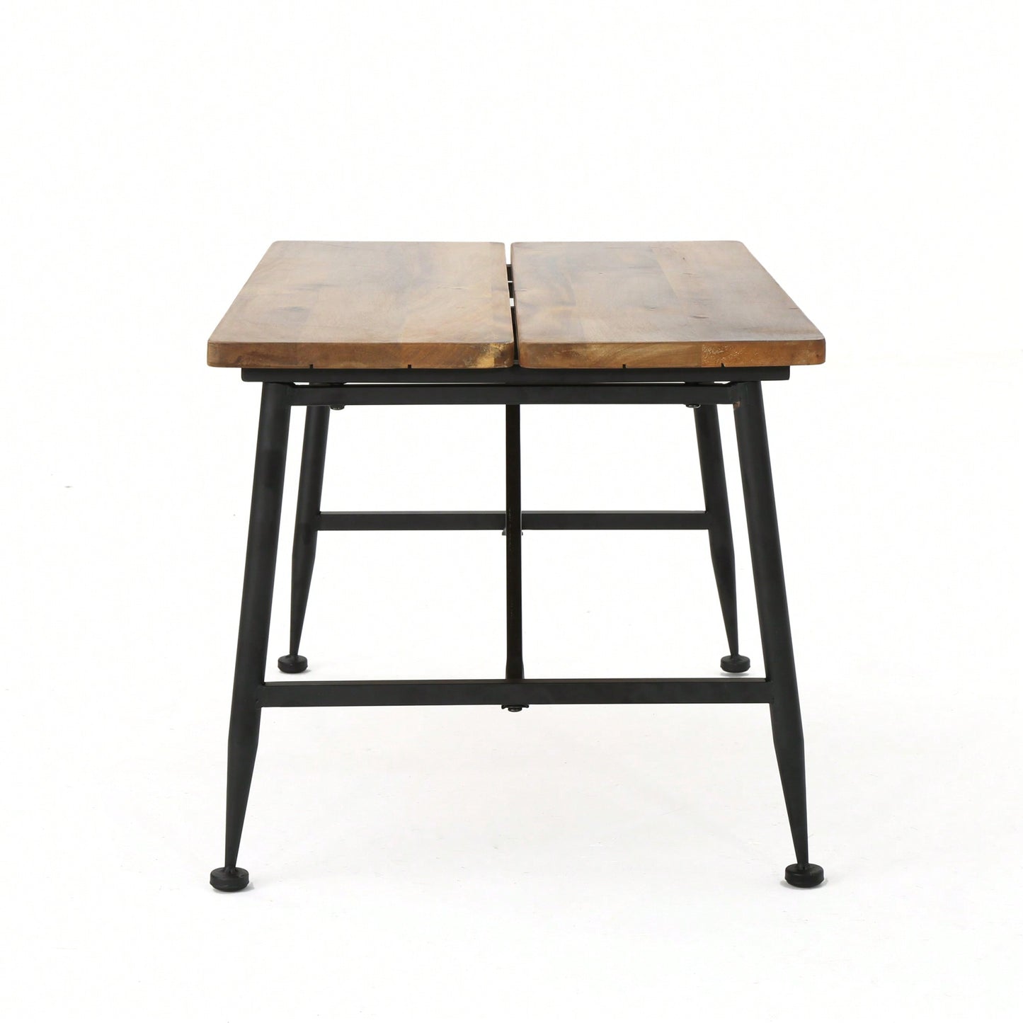 Industrial Wood And Metal Coffee Table For Modern Living Spaces