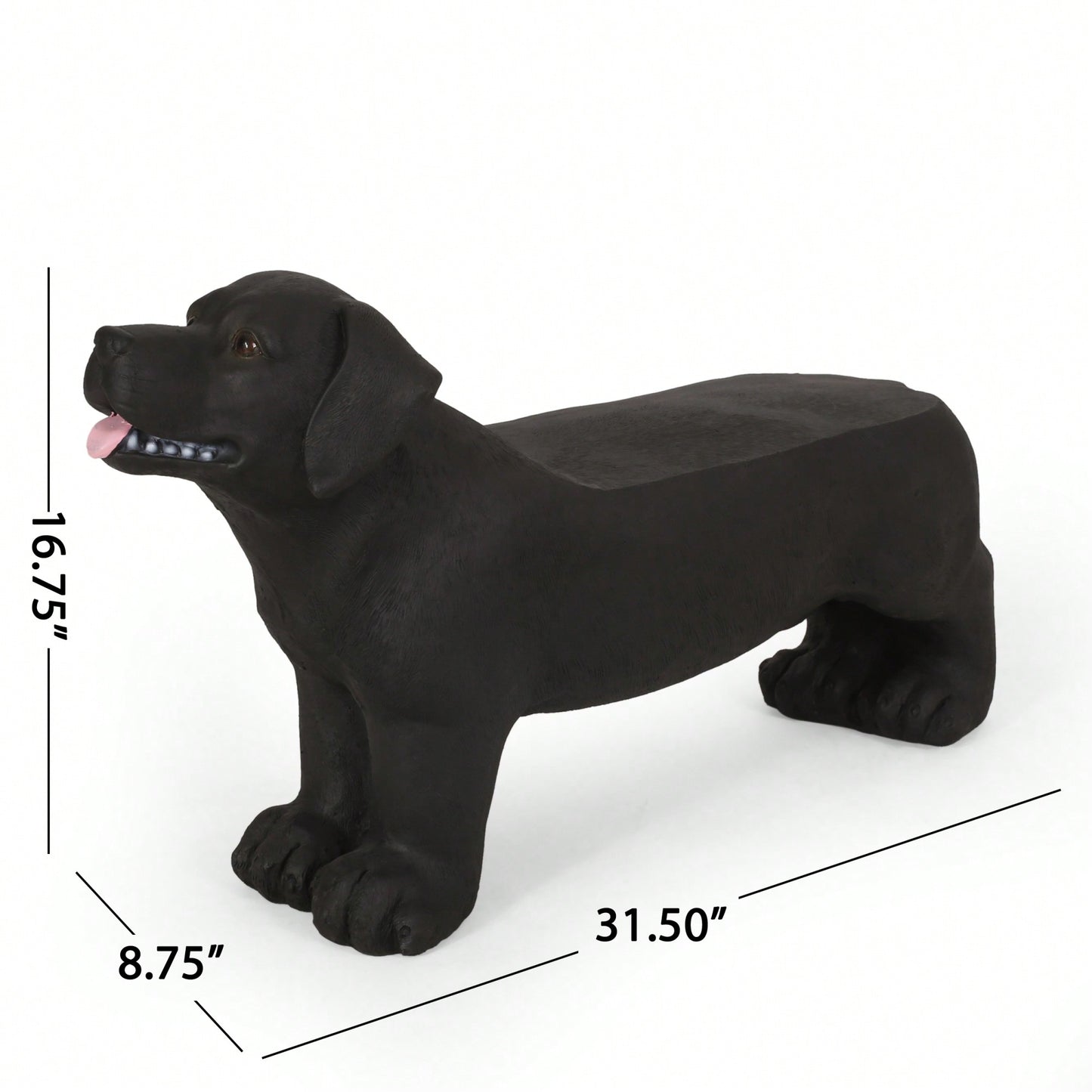 Durable Outdoor Dog Bench With Comfortable Design For Pets And Owners
