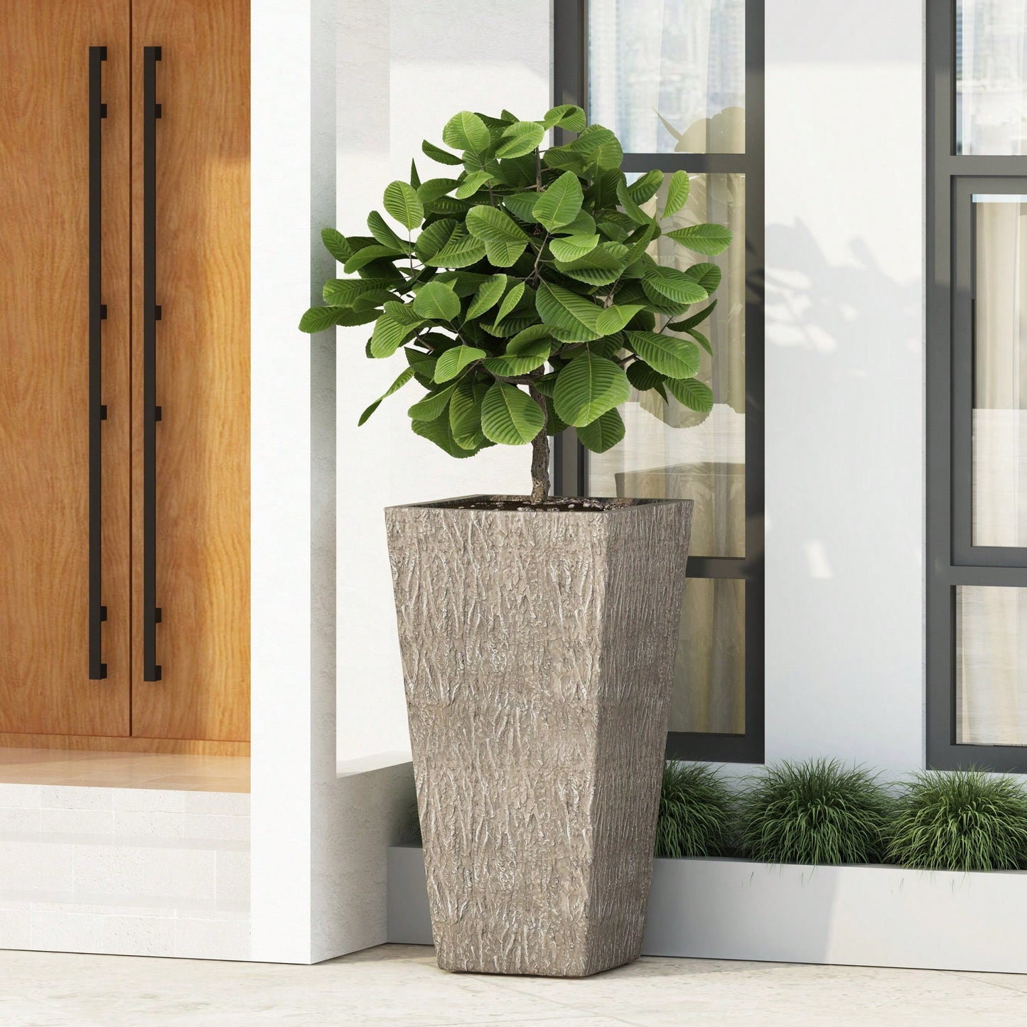 Friendly MGO Planter For Indoor And Outdoor Gardening - Durable, Lightweight, And Stylish Design