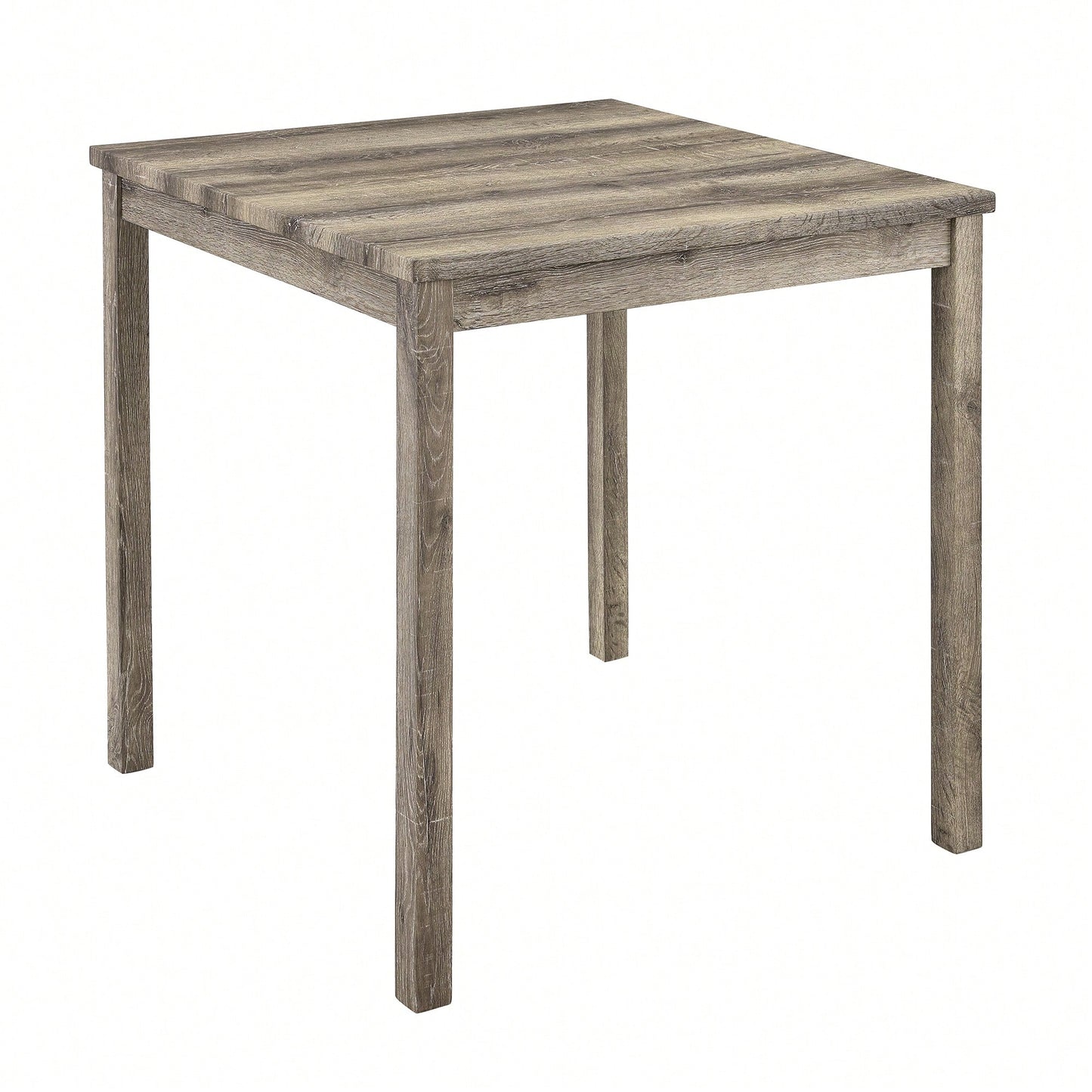 Industrial 5 Piece Dining Table And Chairs Set For Living Room Dining Room Game Room