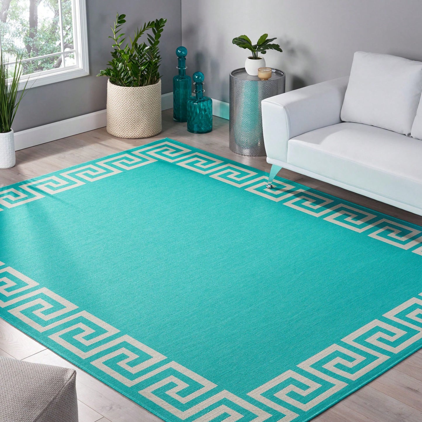 Stylish 7'10"X10' Area Rug For Cozy Home Decor