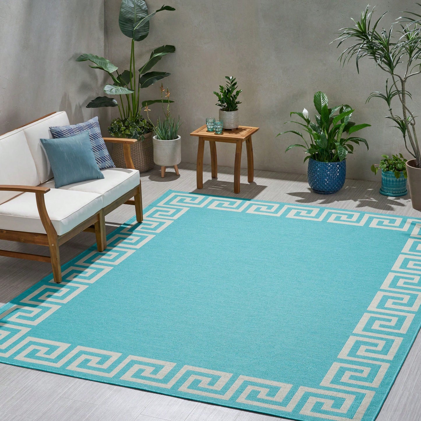 Stylish 7'10"X10' Area Rug For Cozy Home Decor
