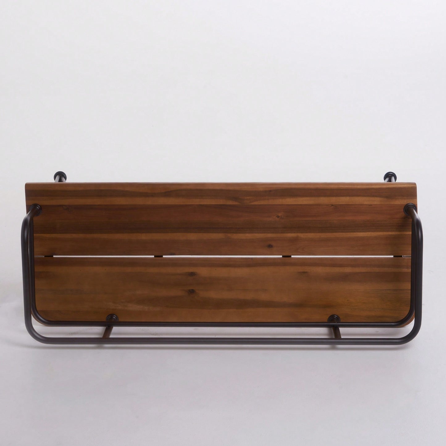Industrial Wood And Metal Workbench For Versatile Home And Workshop Use