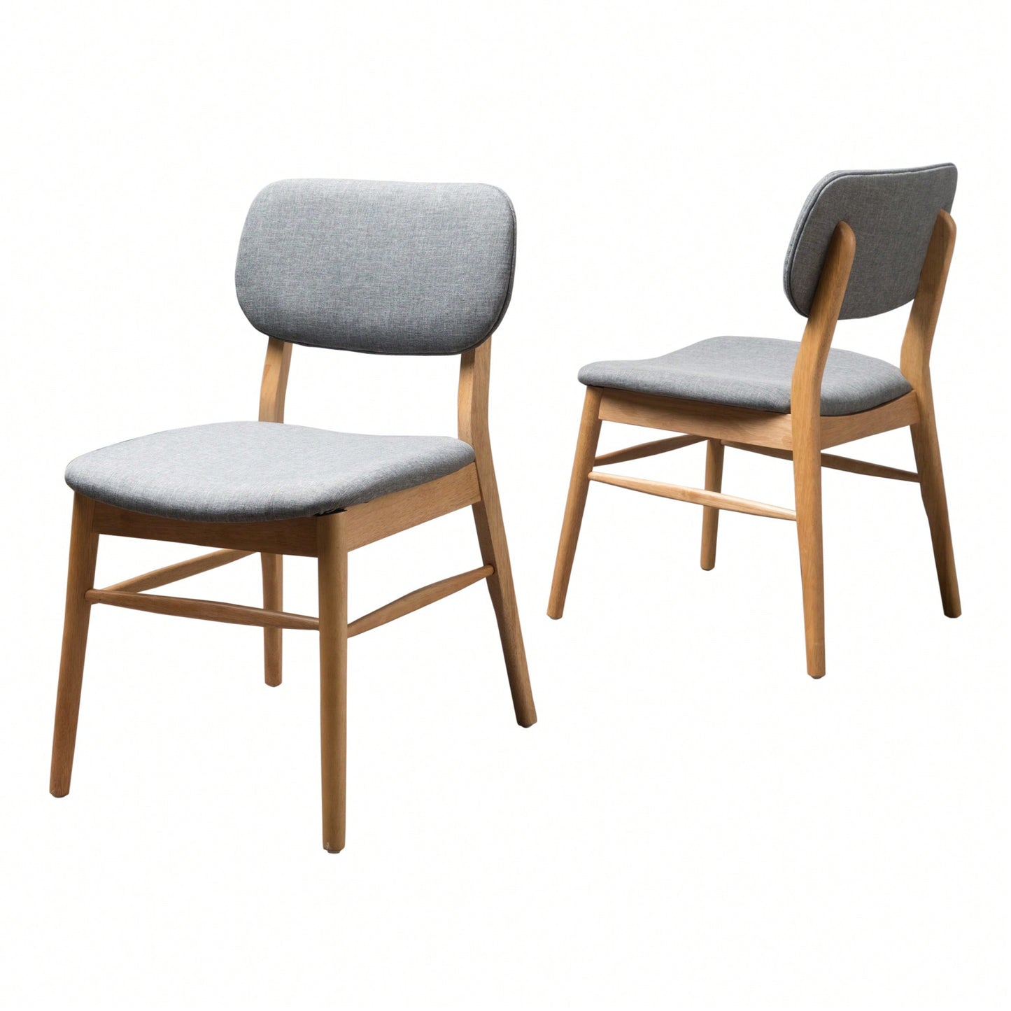 Elegant Set Of 2 Modern Dining Chairs For Home And Office Use