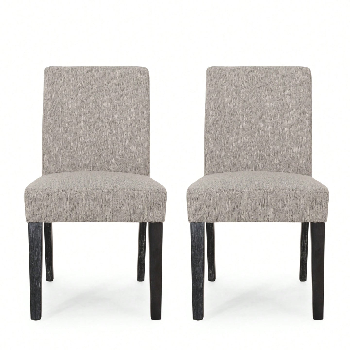 Set Of 2, Elegant Upholstered Dining Chair With Modern Design And Sturdy Frame