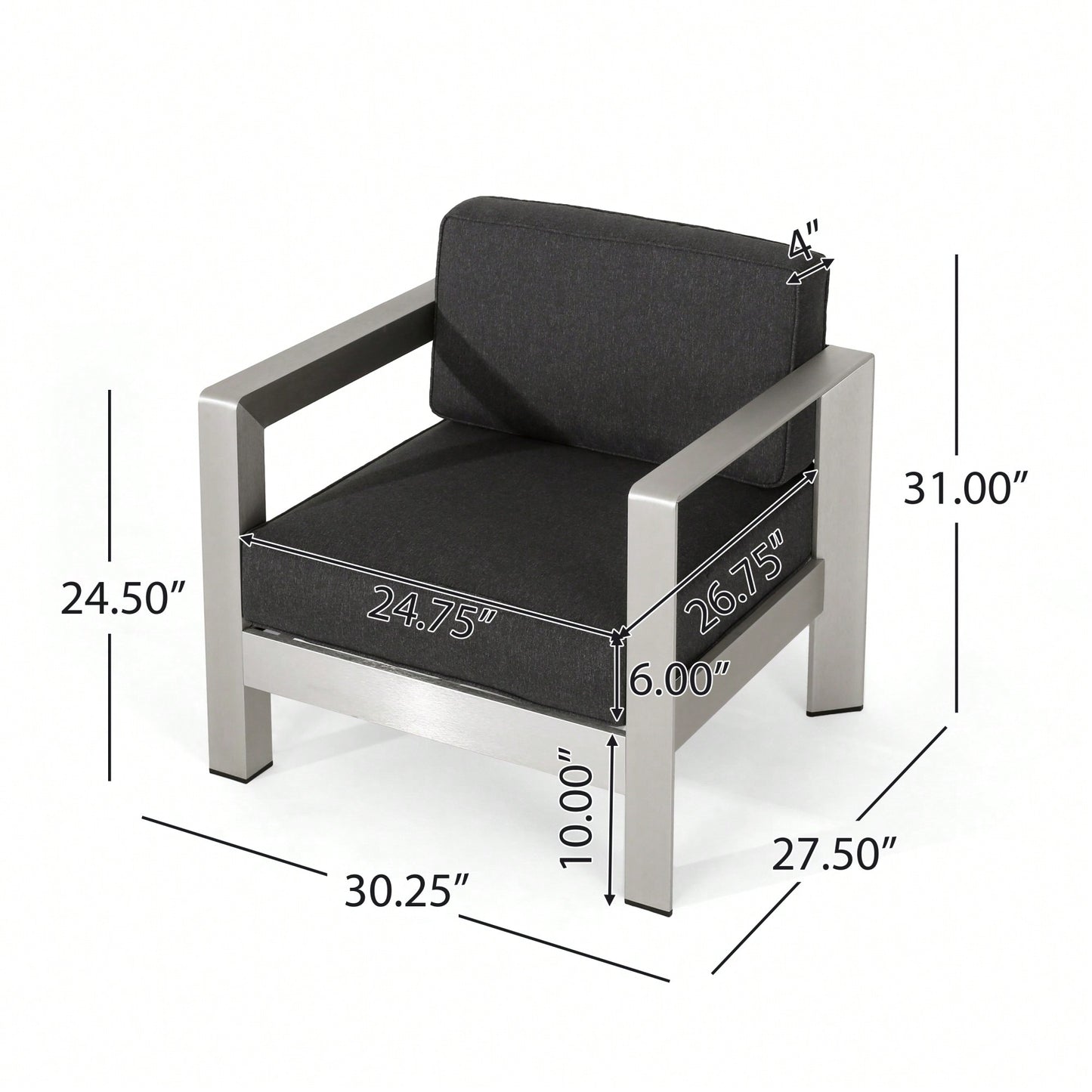 Elegant Modern Club Chair For Stylish Living Spaces