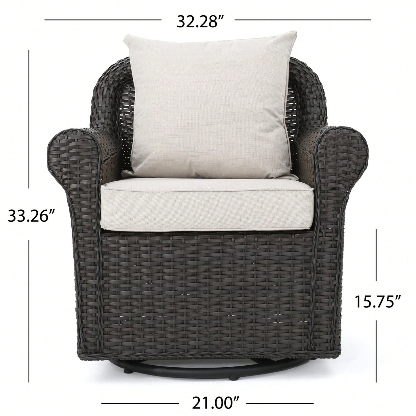 Comfortable Swivel Rocker Chair For Relaxation And Stylish Living Room Decor