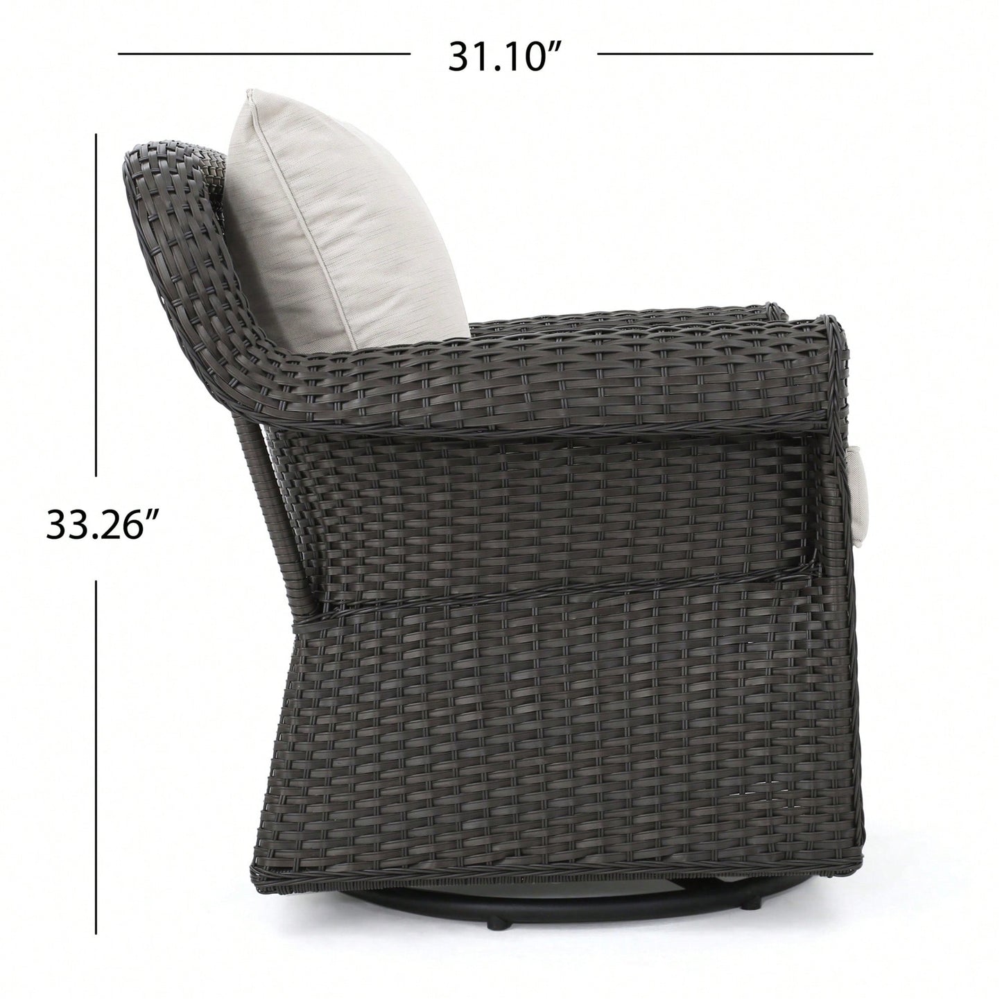 Comfortable Swivel Rocker Chair For Relaxation And Stylish Living Room Decor