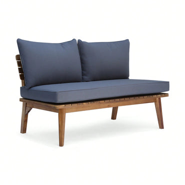 Elegant Two-Seater Upholstered Loveseat For Cozy Living Room Spaces