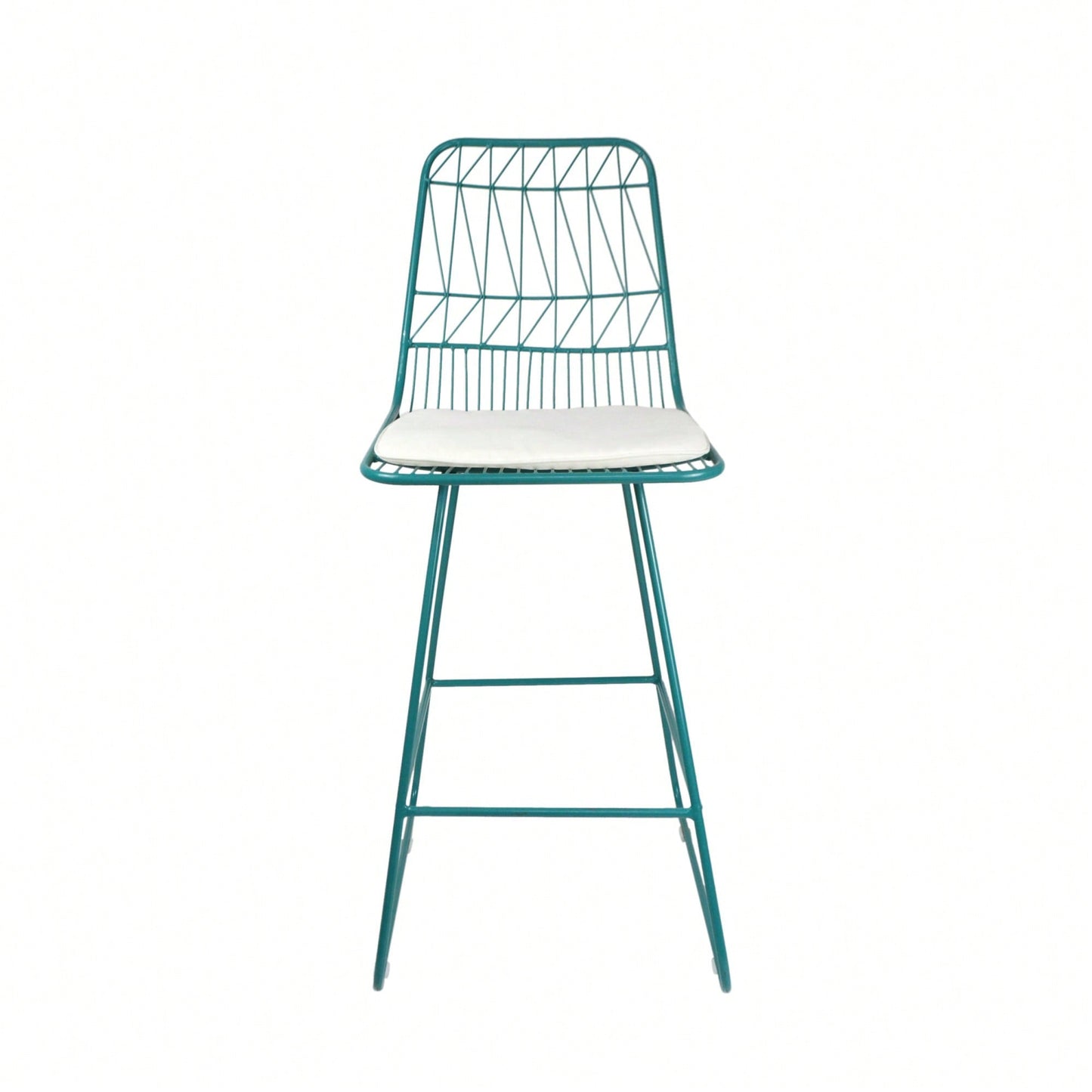 Set Of 2, Modern Adjustable Height Counter Stool With Comfortable Cushion And Sleek Design