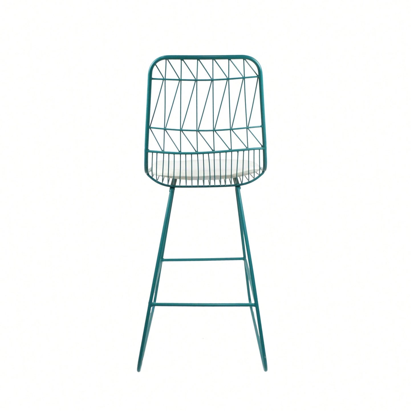 Set Of 2, Modern Adjustable Height Counter Stool With Comfortable Cushion And Sleek Design