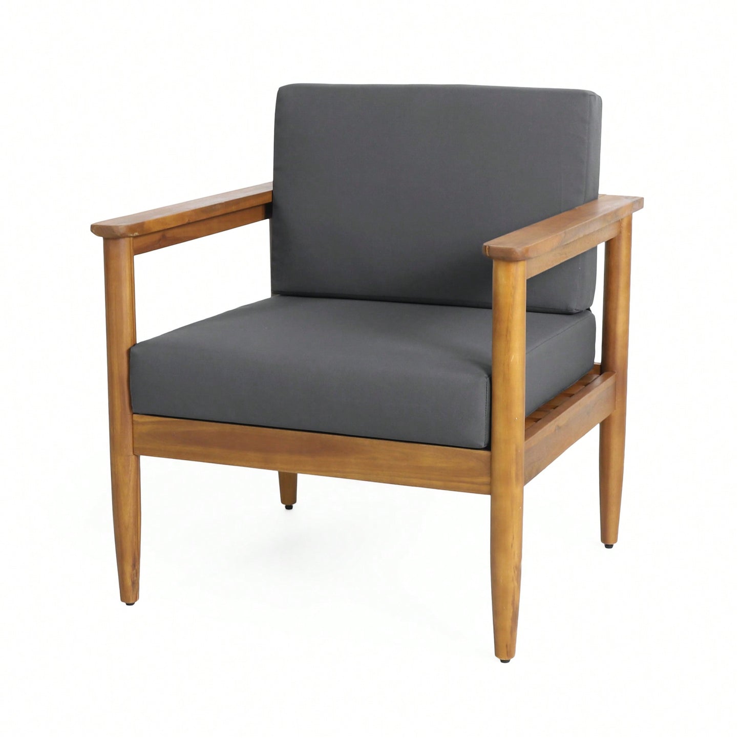 Elegant Upholstered Accent Chair For Living Room And Home Office