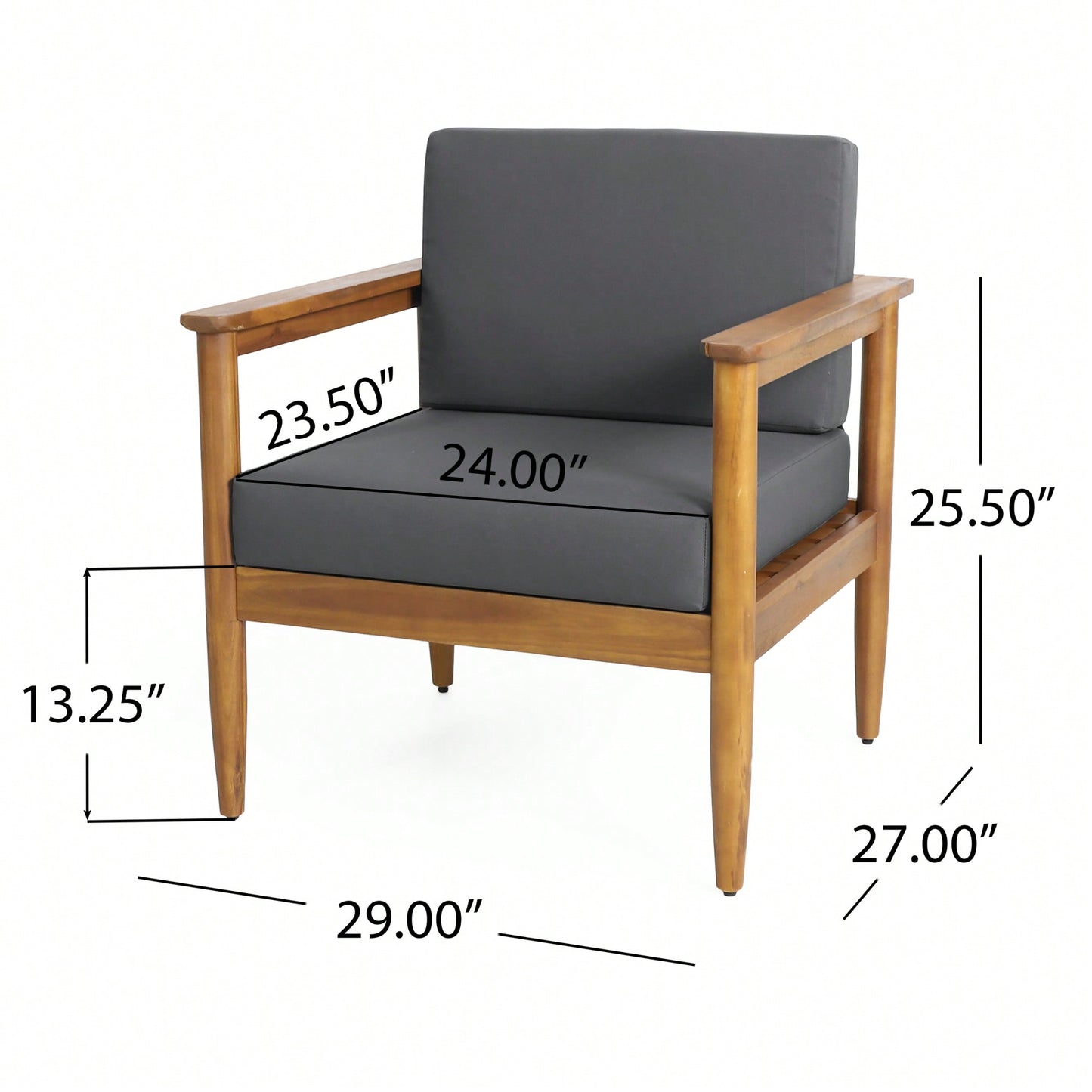 Elegant Upholstered Accent Chair For Living Room And Home Office
