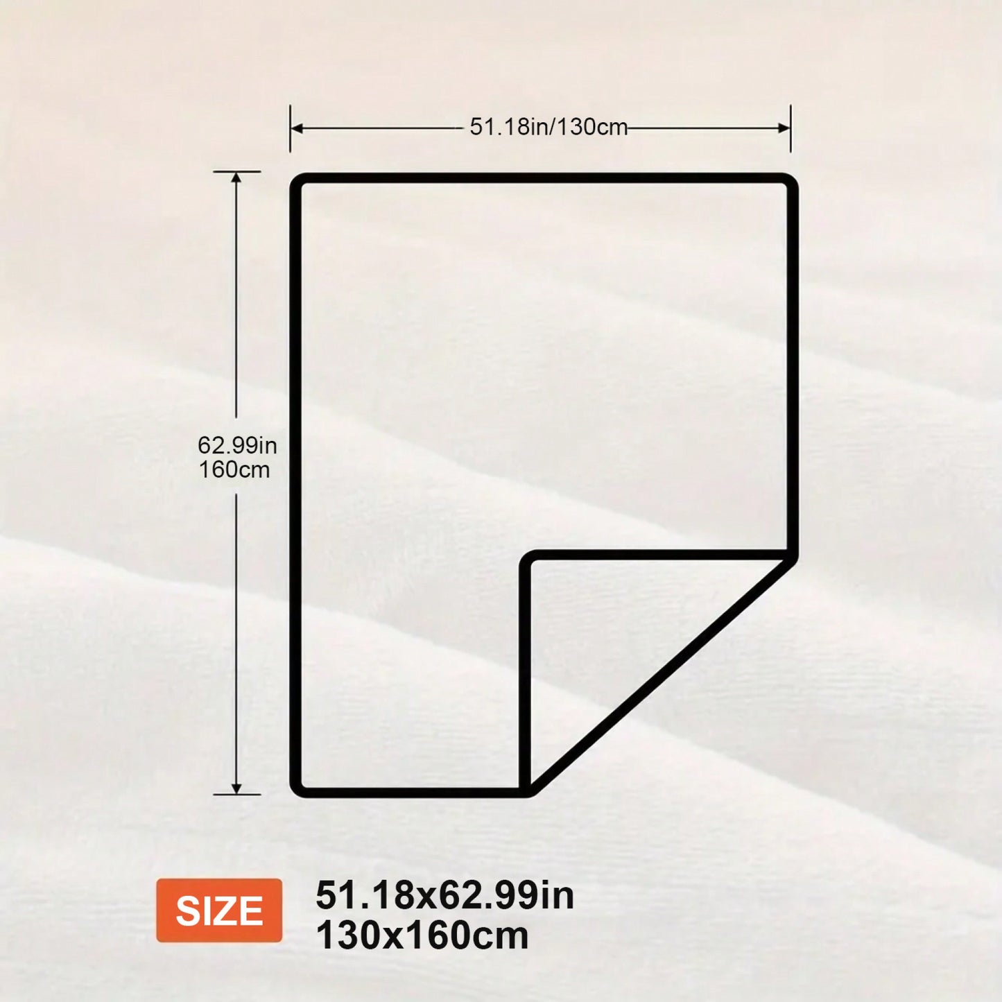 Extra Large 130x160 Cm Electric Blanket For Cozy Warmth And Comfort In Cold Weather