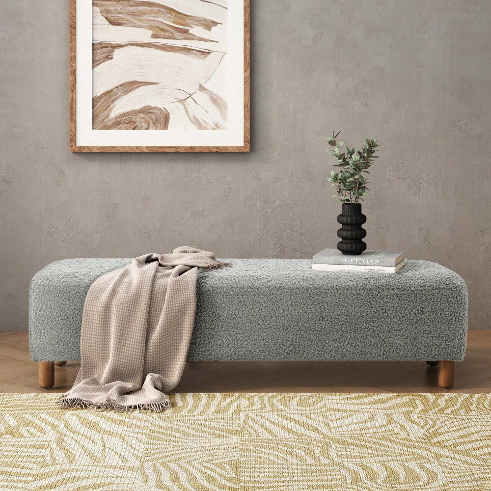 Stylish Grey Ottoman For Ultimate Comfort And Versatile Home Decor