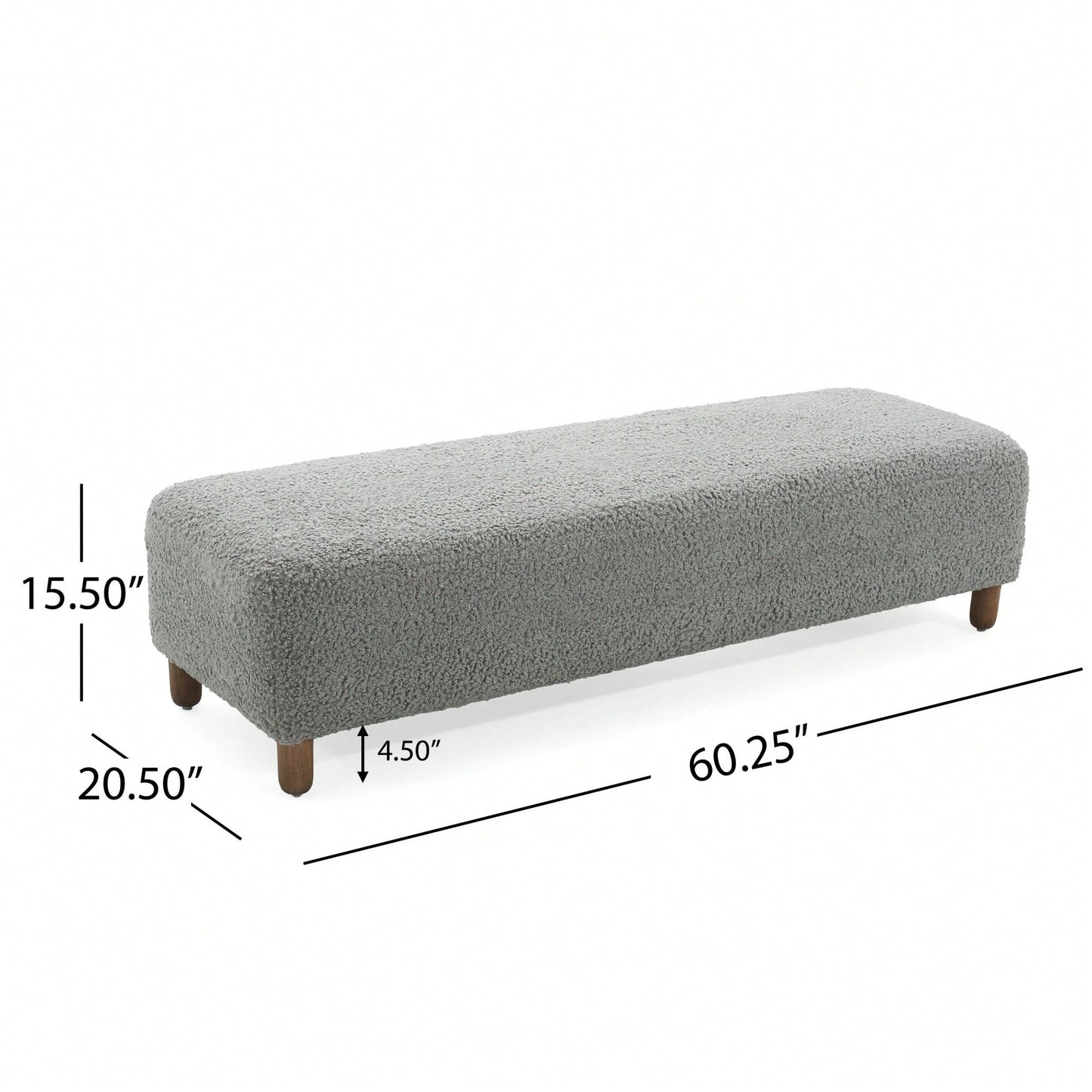 Stylish Grey Ottoman For Ultimate Comfort And Versatile Home Decor