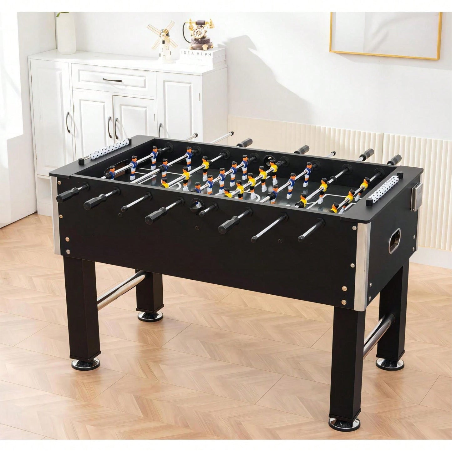 Versatile Soccer And Foosball Table For Family Fun And Game Nights