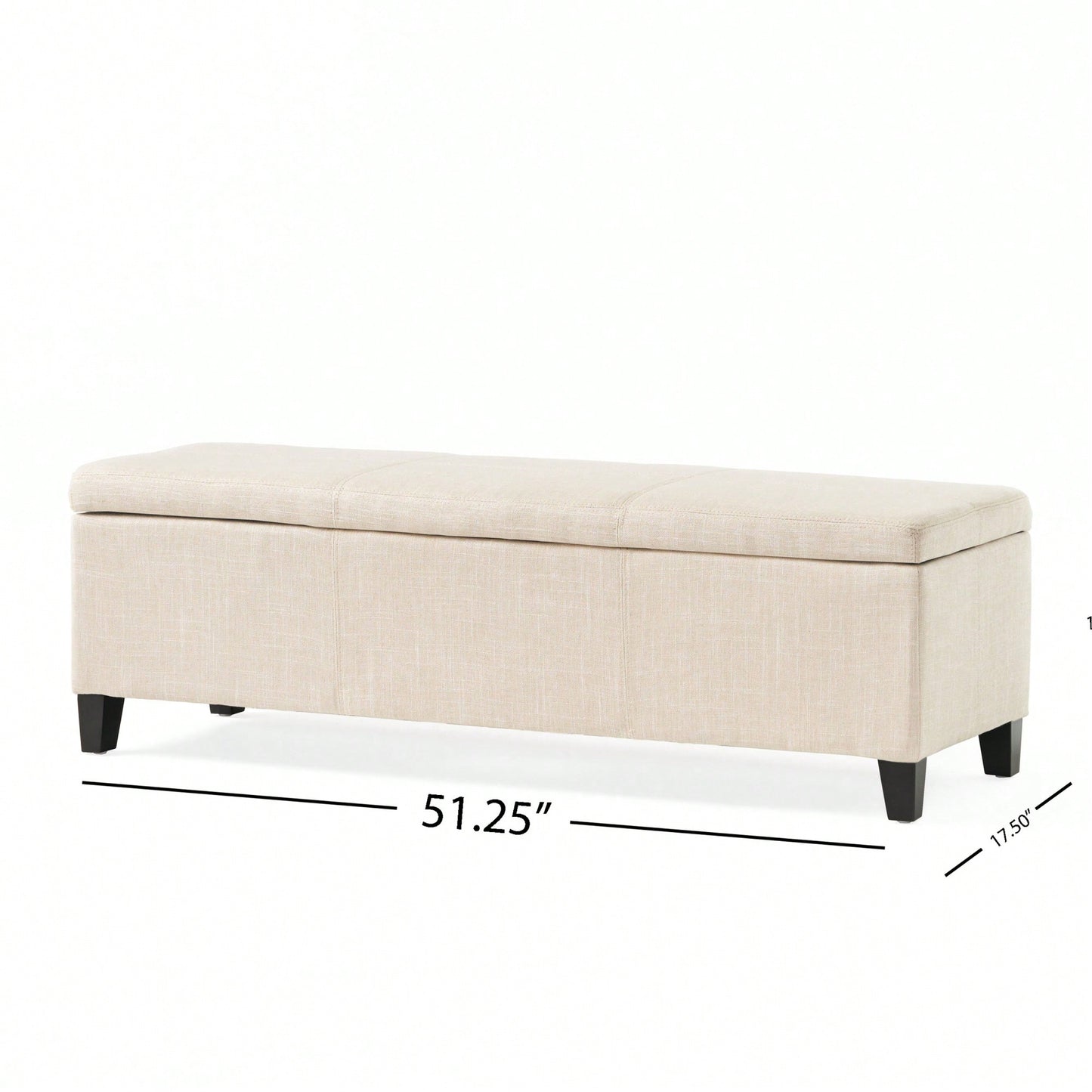 Versatile Storage Ottoman With Stylish Design And Ample Space For Home Organization