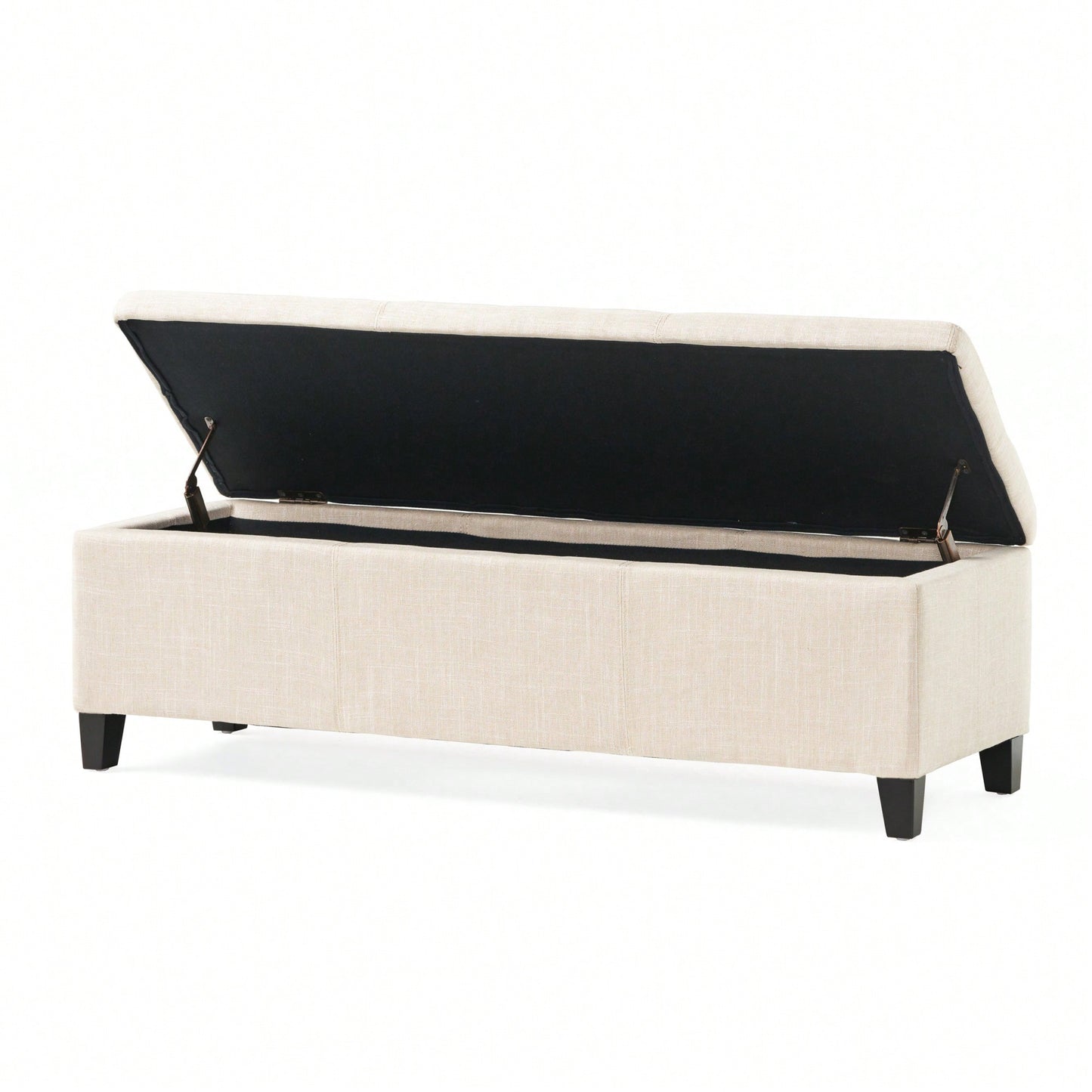 Versatile Storage Ottoman With Stylish Design And Ample Space For Home Organization