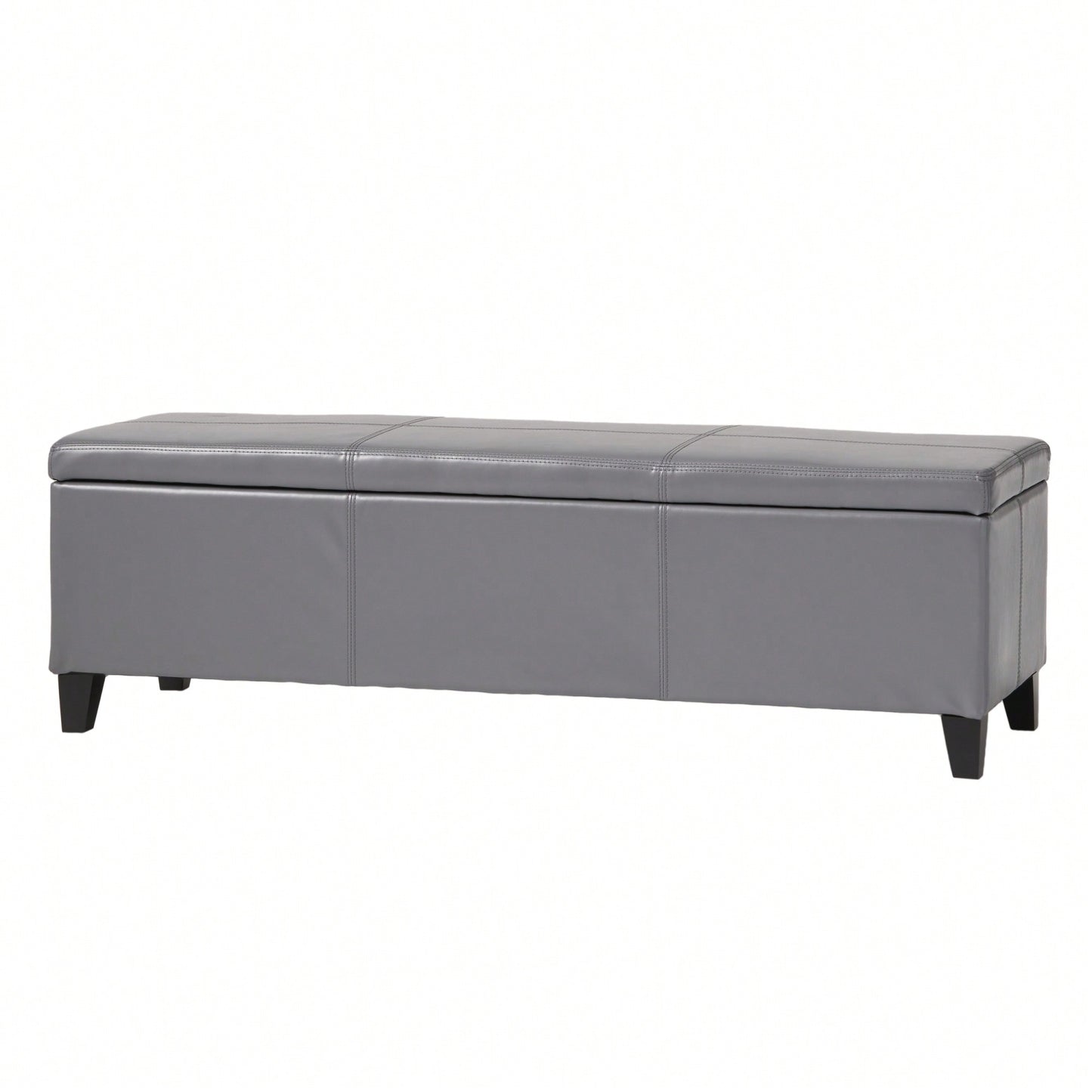 Versatile Storage Ottoman With Stylish Design And Ample Space For Home Organization