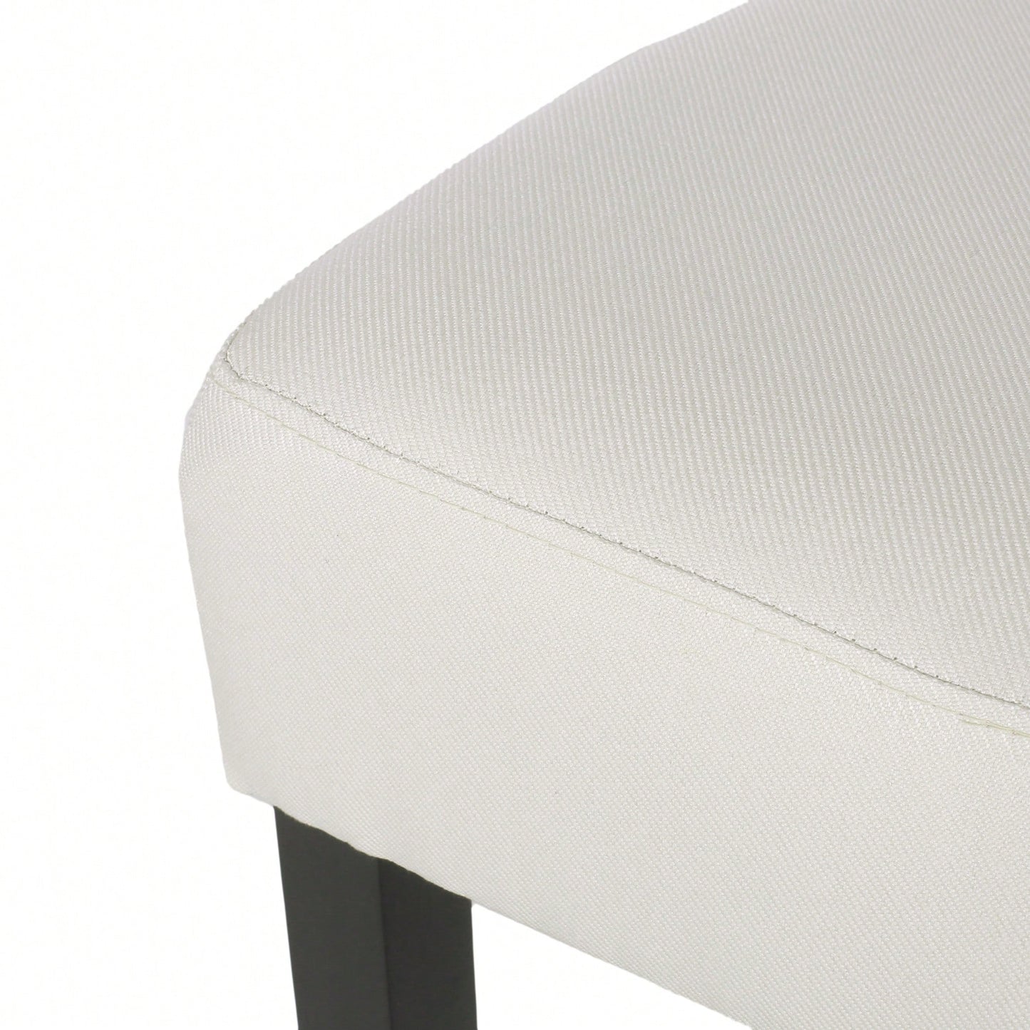 Set Of 2 Light Blue Backless Leather Counter Height Barstools For Modern Home Decor