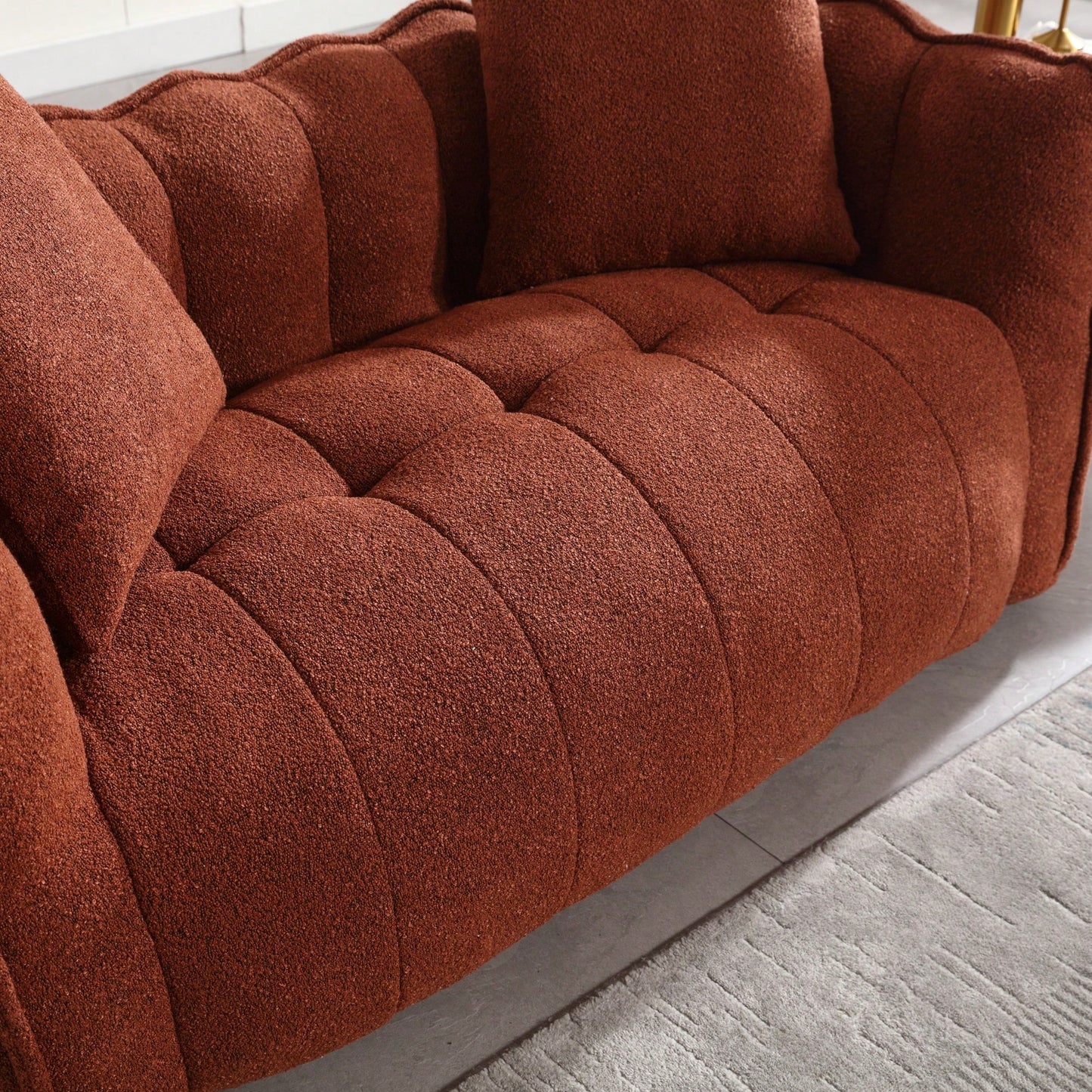 Cozy Soft Beanbag Chair With High Resilience Foam Core For Two - Perfect For Gaming, Reading, And TV Watching
