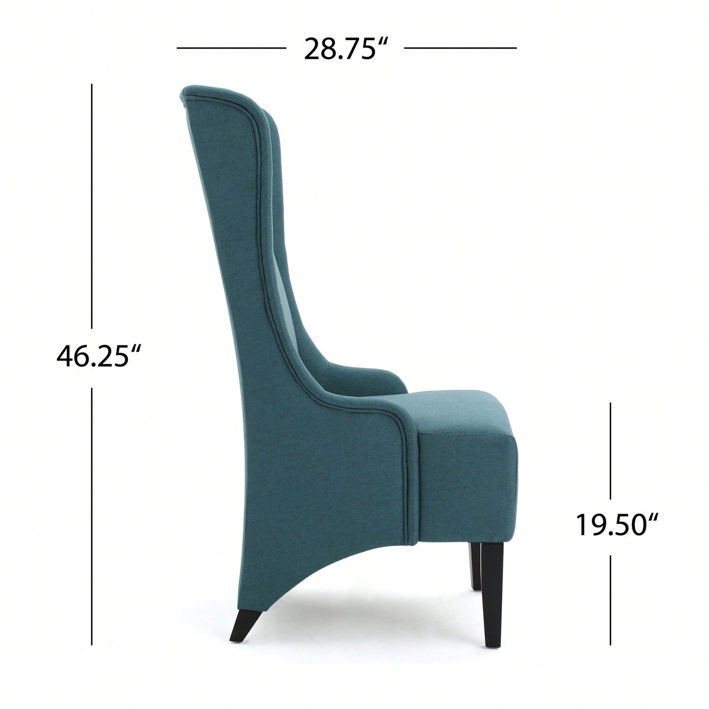 Elegant Upholstered Dining Chair With Modern Design And Sturdy Frame